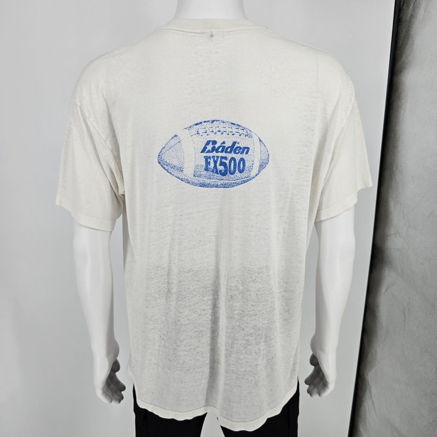 Vintage 1980s Stedman Georgia Tech School for Kicking and Punting T-Shirt (XL)