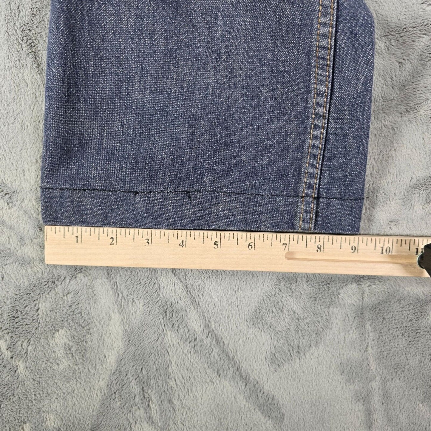 Vintage 1980s Roebucks (Sears) Distressed Mens Denim Blue Jeans (36x25)