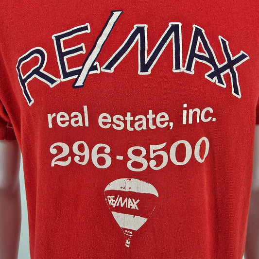 Vintage 1990s Russell Athletic RE/MAX Real Estate Single Stitch T-Shirt (M)