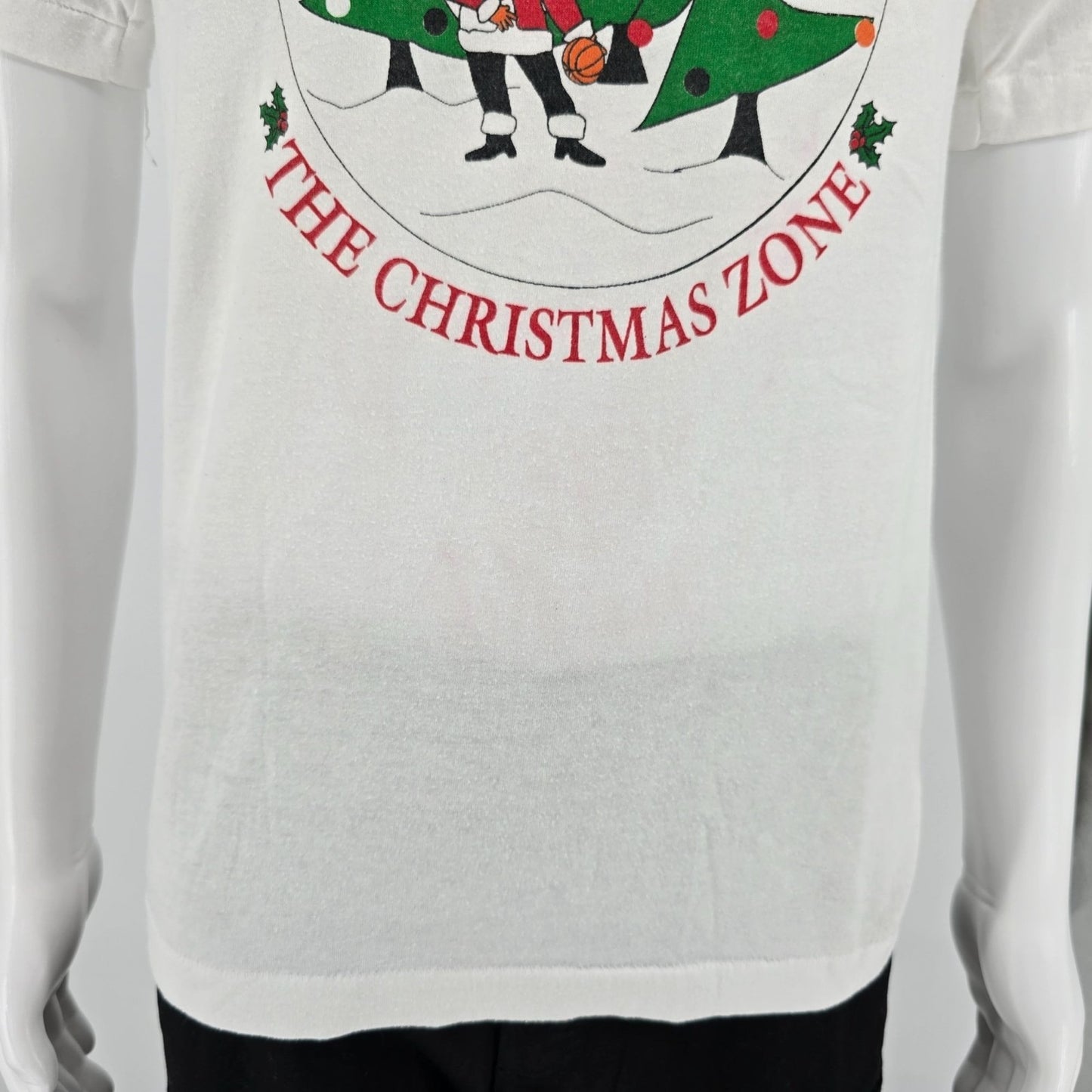 Vintage 1990s St. Ursula Villa The Christmas Zone 1992 Cincinnati T-Shirt (S/M)