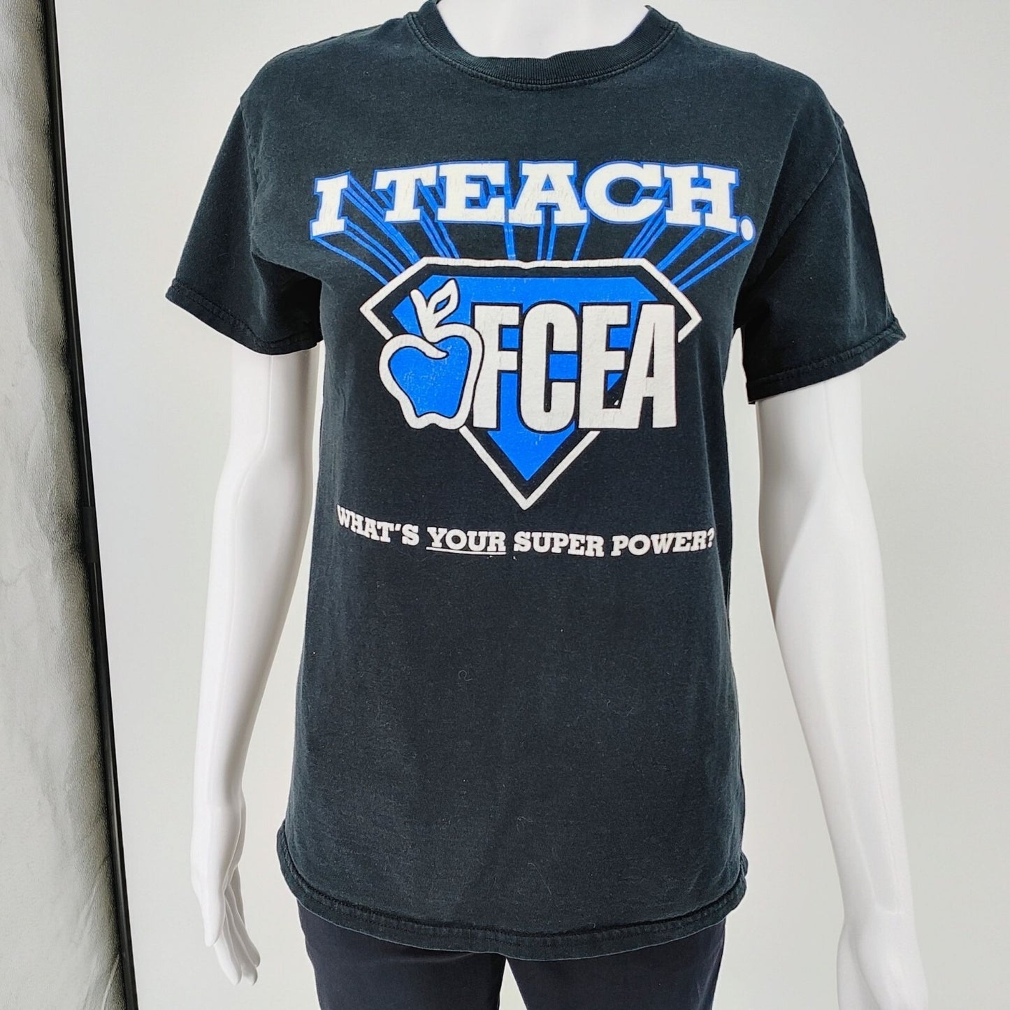 Fayette County Education Association "I Teach" Lexington, KY T-Shirt (S) *Fair*