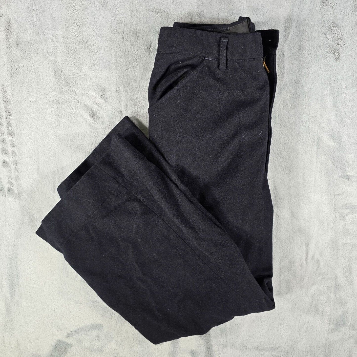 Vintage 1940s World War II U.S. Navy Clothing Factory Wool Trousers (30x26)