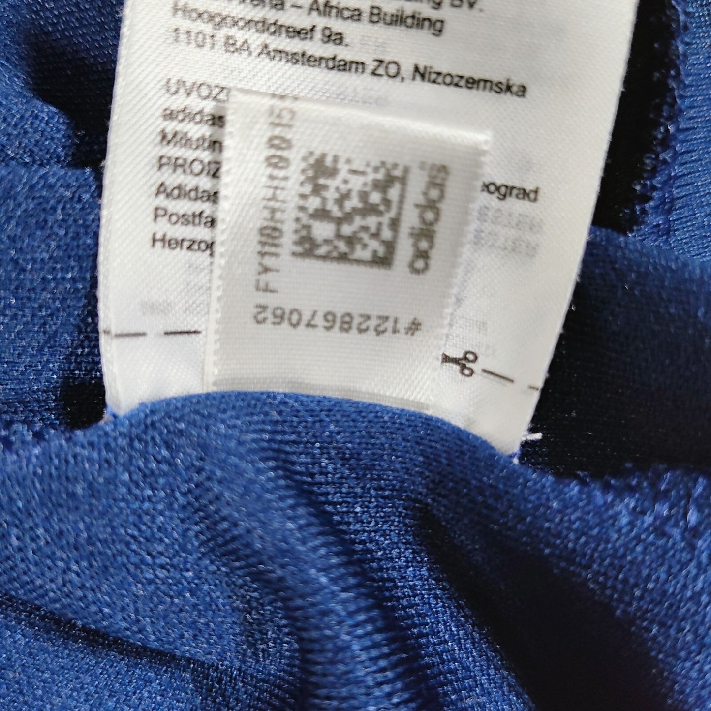 Adidas Navy Blue Tiro 2019 Orange County United FC Soccer Training Jacket (M)
