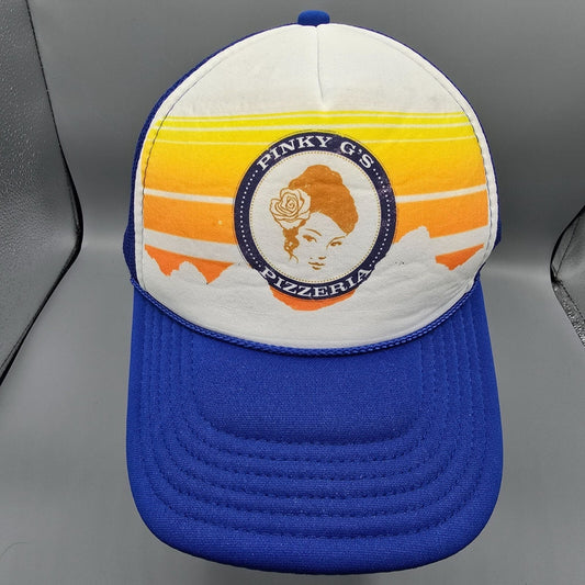 Pinky G's Pizzeria Jackson Hole, Wyoming Mesh Back Otto Collection Trucker Hat