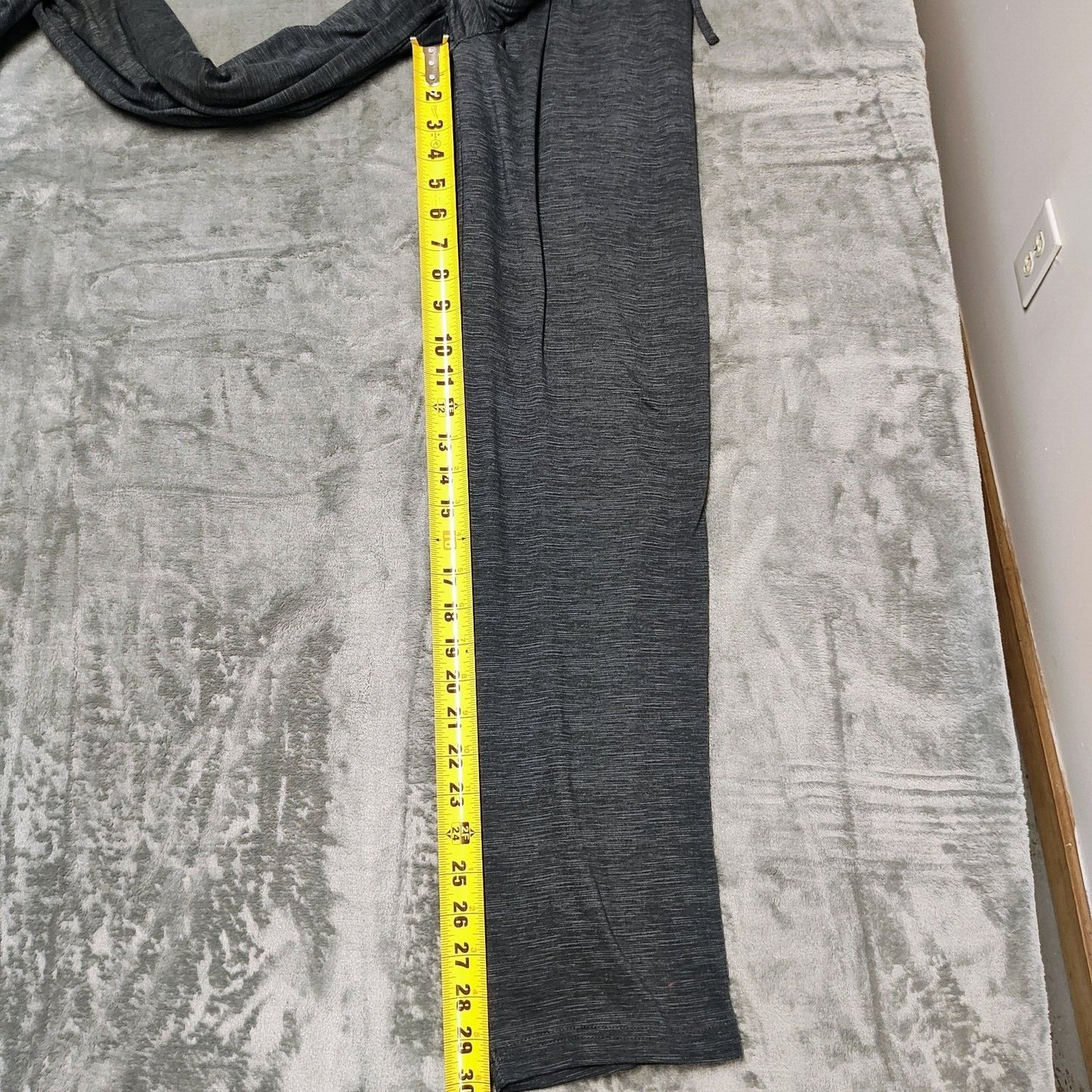 Apt. 9 Charcoal Space Dye Ultra Sleep Pant (Size Small)