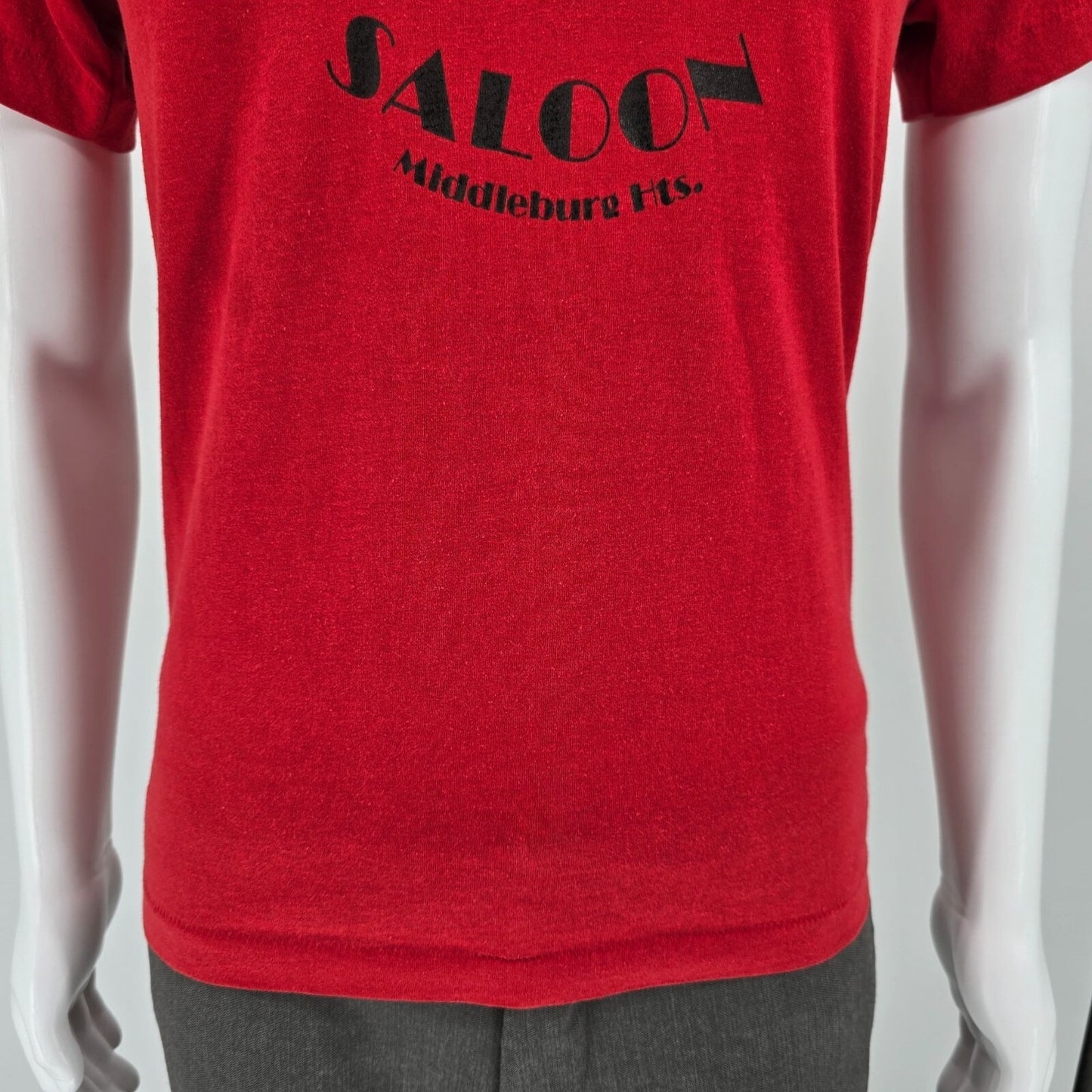 Vintage 1980s Red Groucho's Saloon Middleburg Heights Ohio #23 T-Shirt (S)