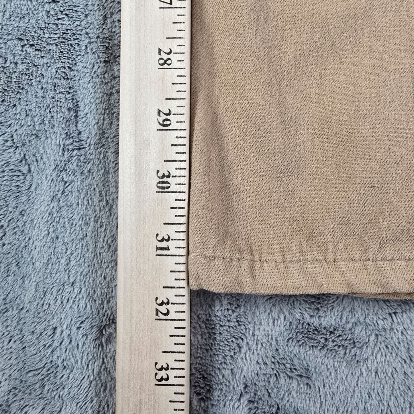 Vintage Late 70s Early 80s Levi's For Men White Tab Tan Flared Leg Pants (38x31)