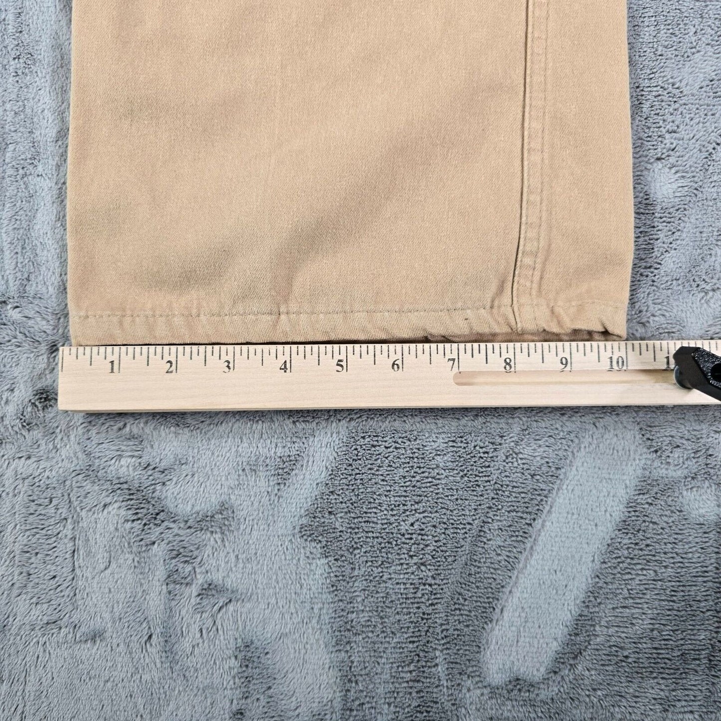 Vintage Late 70s Early 80s Levi's For Men White Tab Tan Flared Leg Pants (38x31)