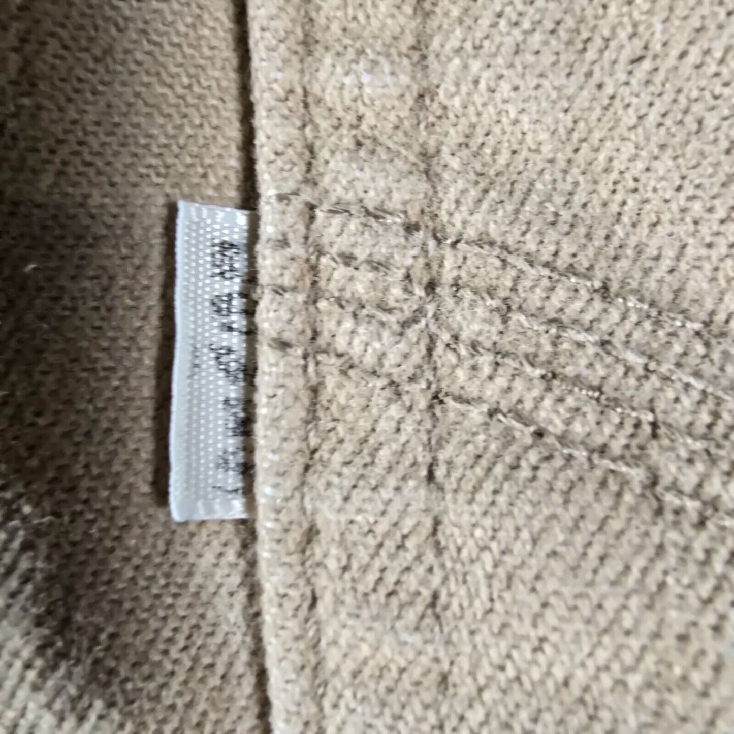 Vintage Late 70s Early 80s Levi's For Men White Tab Tan Flared Leg Pants (38x31)