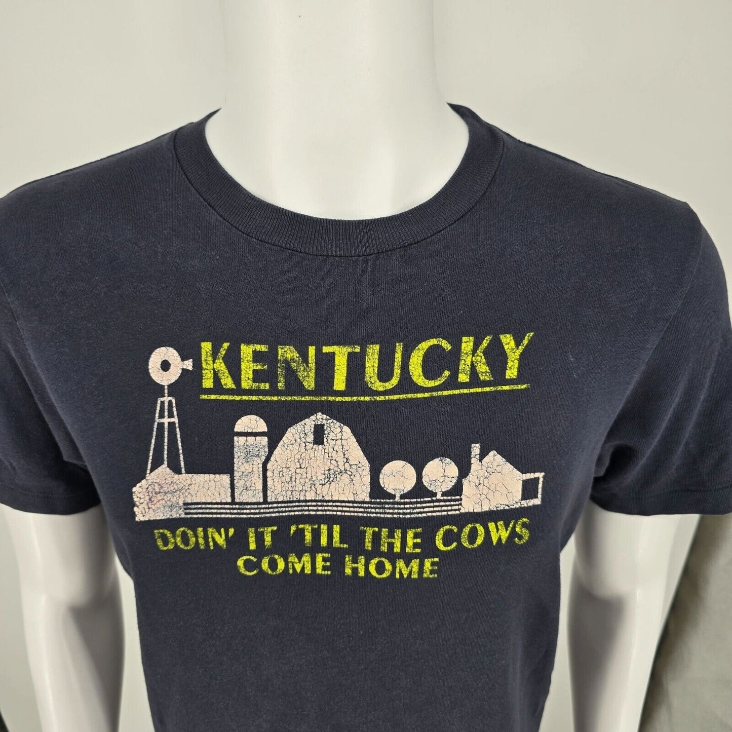 Vintage Abercrombie & Fitch Kentucky Doin' It Till the Cows Come Home T-Shirt -M