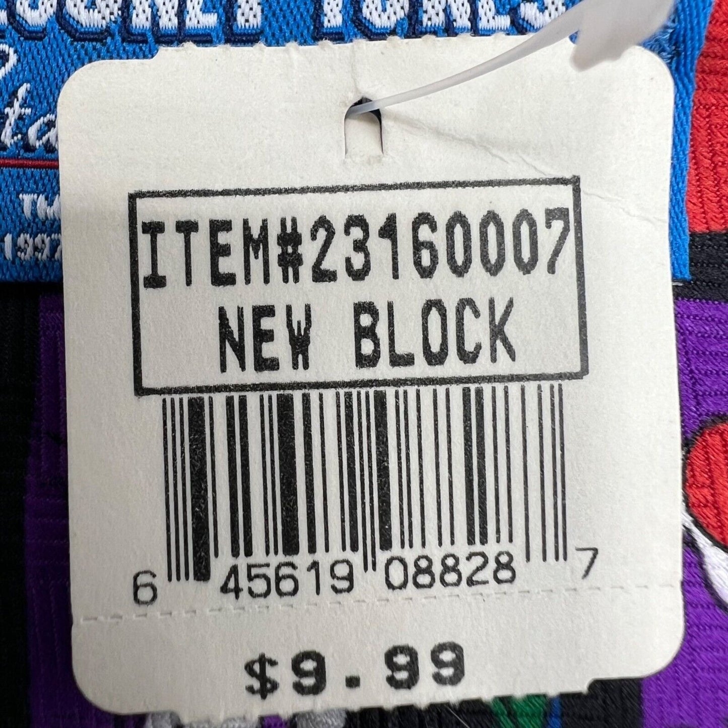Vintage 90s NWT Deadstock Looney Tunes X Postal Service Stamp Collection Necktie