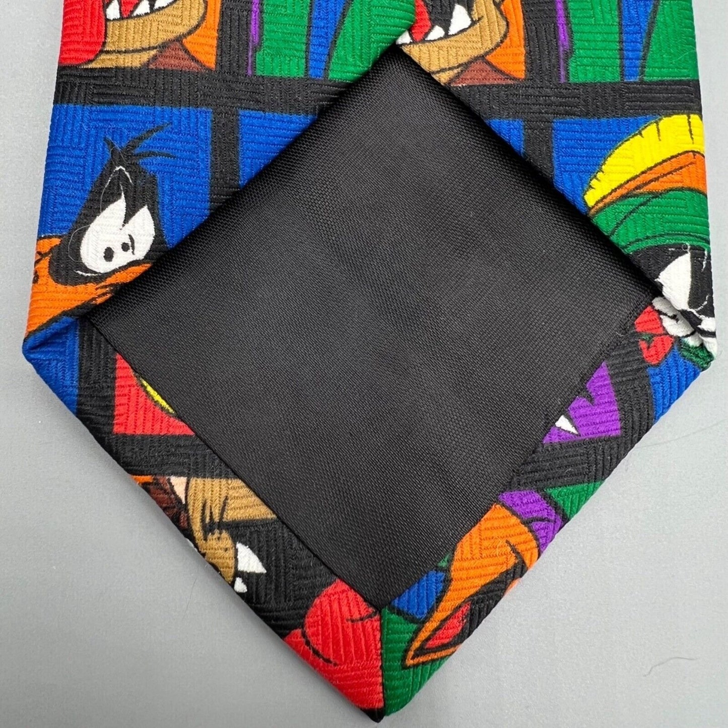 Vintage 90s NWT Deadstock Looney Tunes X Postal Service Stamp Collection Necktie