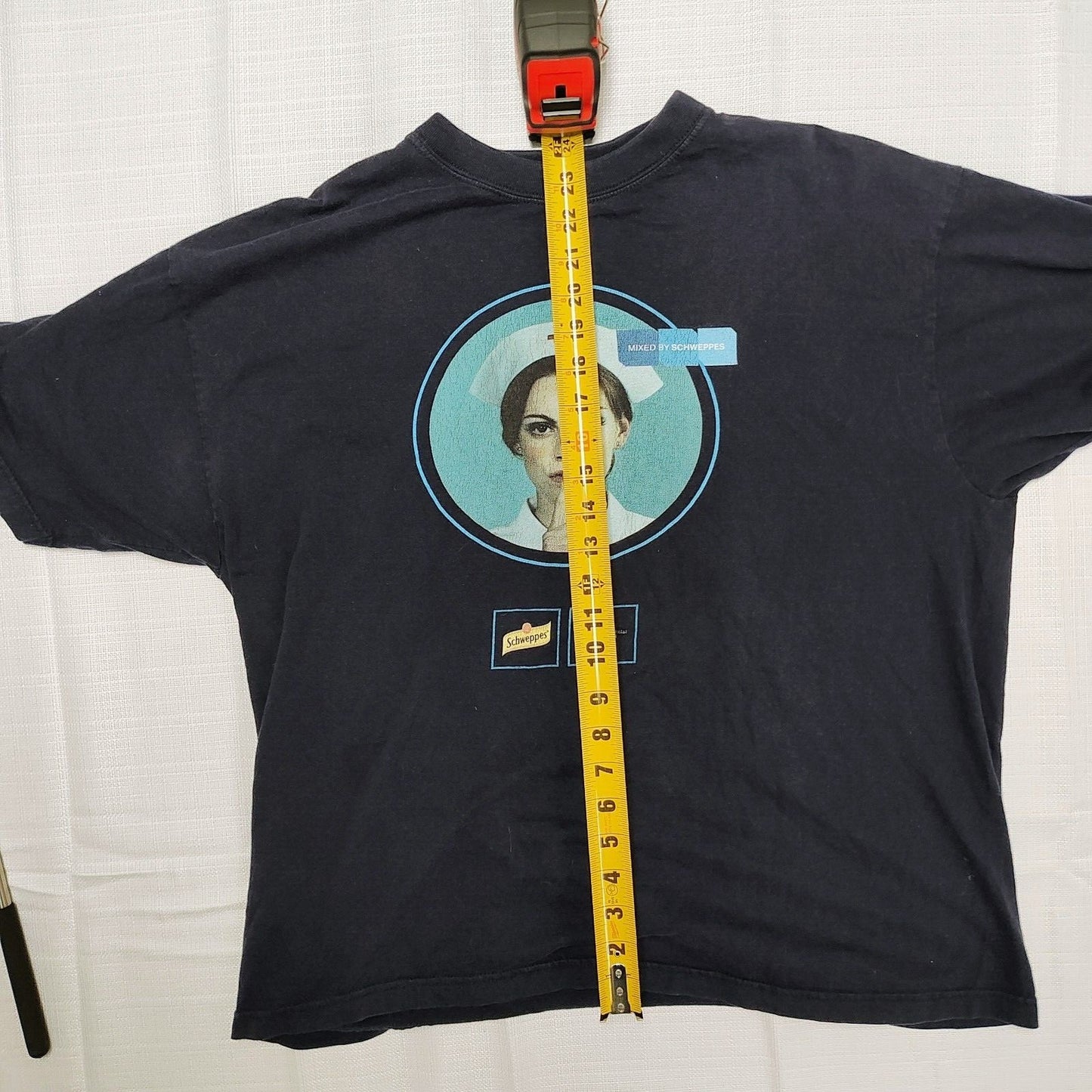 2001 Mixed by Schweppes "Patrocinador oficial del Sonar" 2001 t-shirt (XL)