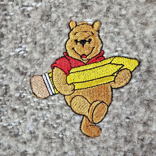 Distressed Vintage 1980s Beige Winnie the Pooh Western Vest (Girls 7/8)