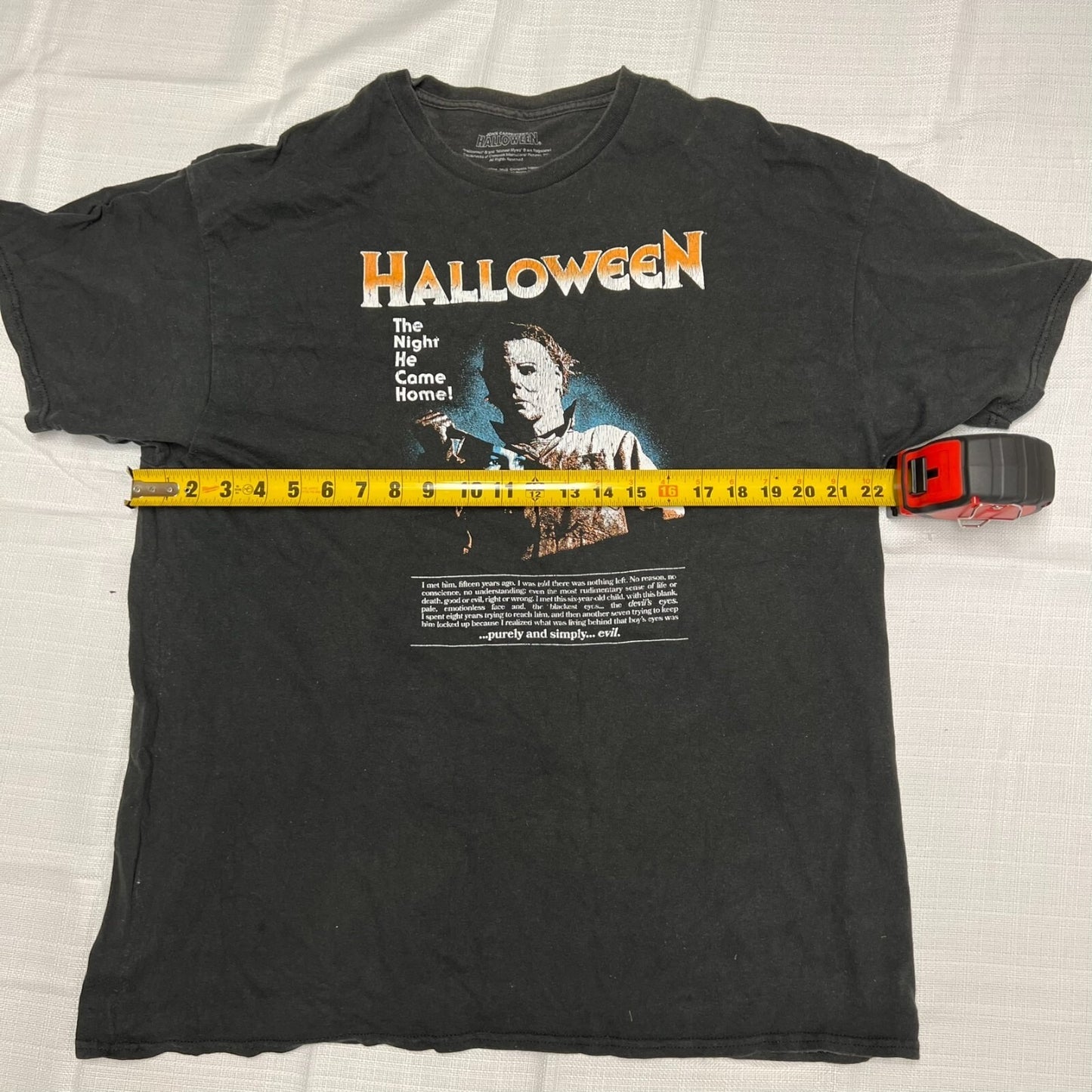 Halloween Michael Myers "The Night He Came Home" Graphic T-Shirt- XL (46-48)