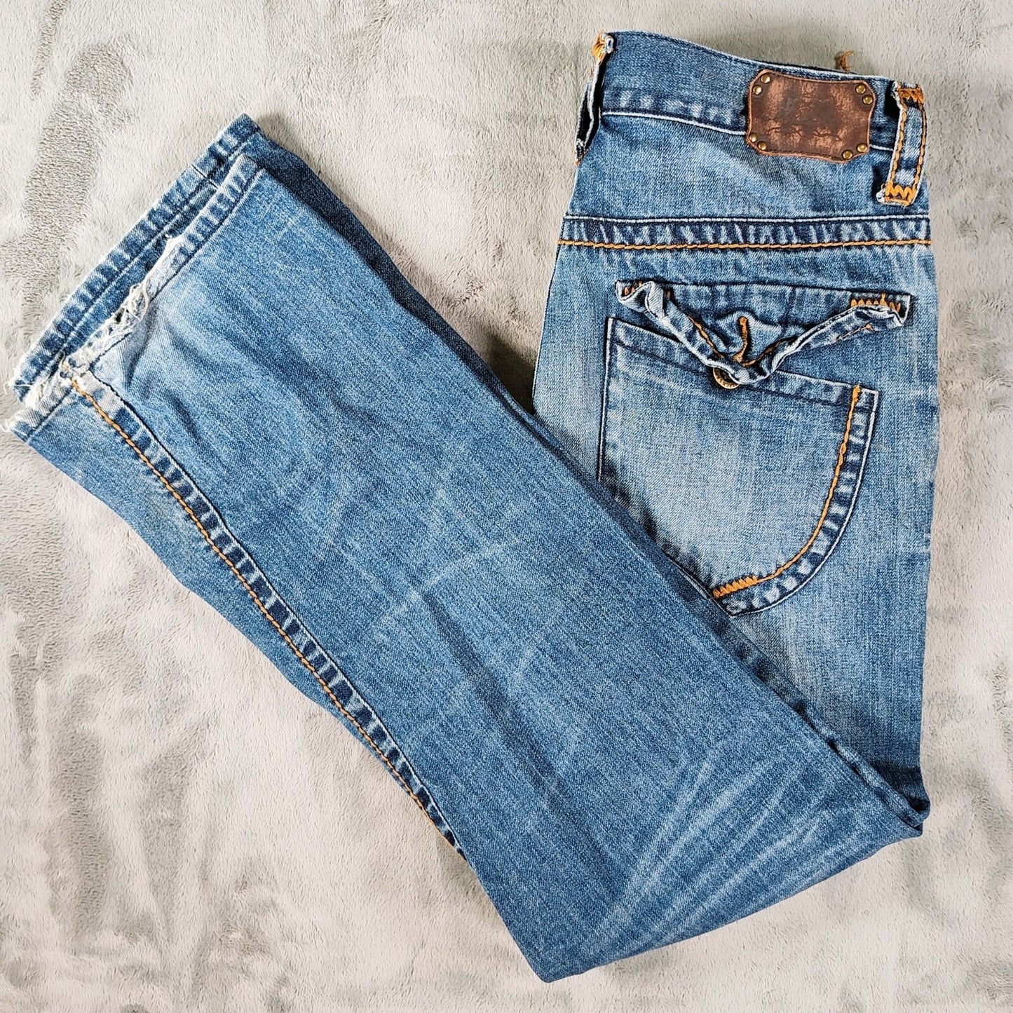 Baileys Point Black Label Men's Blue Jeans Size 32x32 Denim 100% Cotton