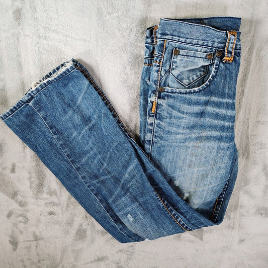 Baileys Point Black Label Men's Blue Jeans Size 32x32 Denim 100% Cotton