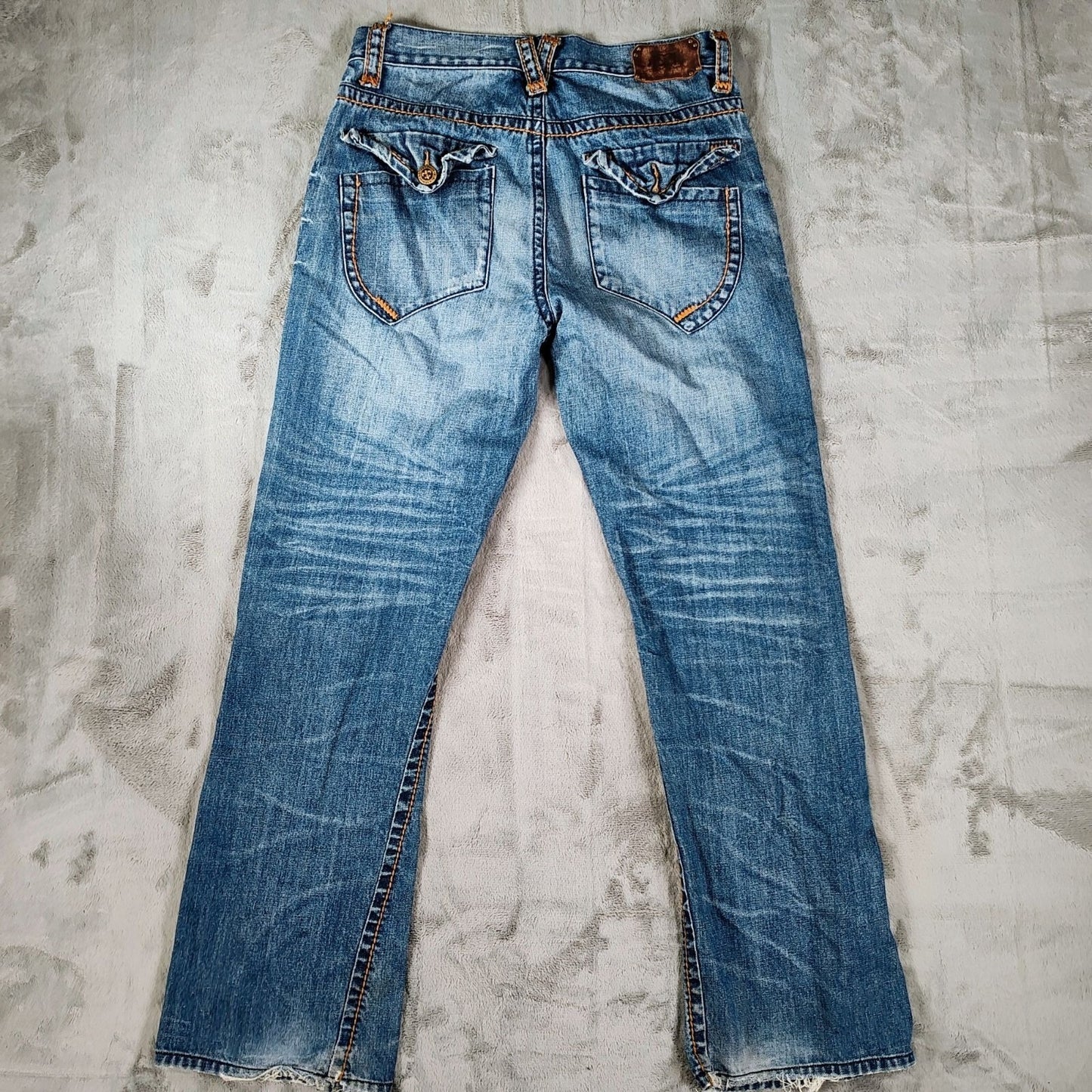 Baileys Point Black Label Men's Blue Jeans Size 32x32 Denim 100% Cotton