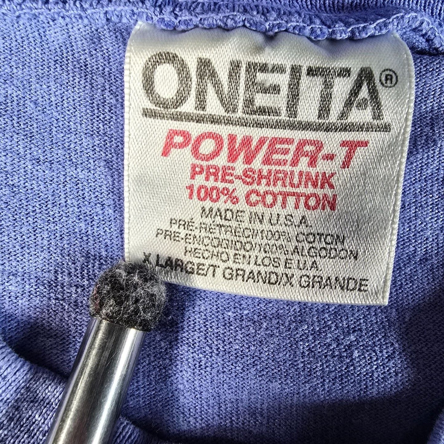 Vintage 1990s Oneita Power-T Original Emporium Restaurant Henley T-Shirt (XL)