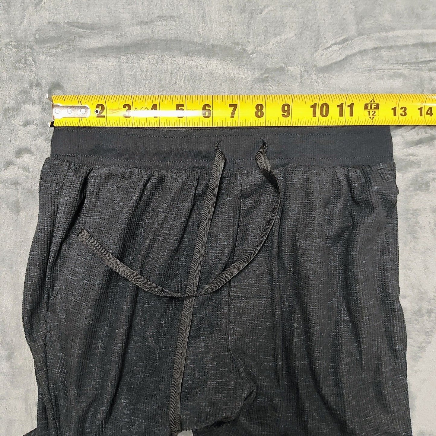 Apt. 9 Seriously Soft Banded Bottom Mineral Black Sleep Pants (Small)
