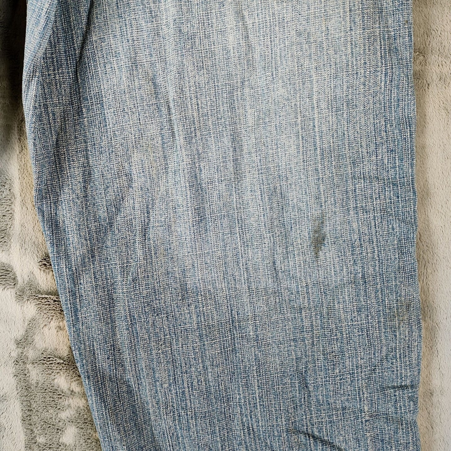 Y2K Southpole Men's Gold Tab Relaxed Fit Distressed Denim Jeans (Size 34x30)
