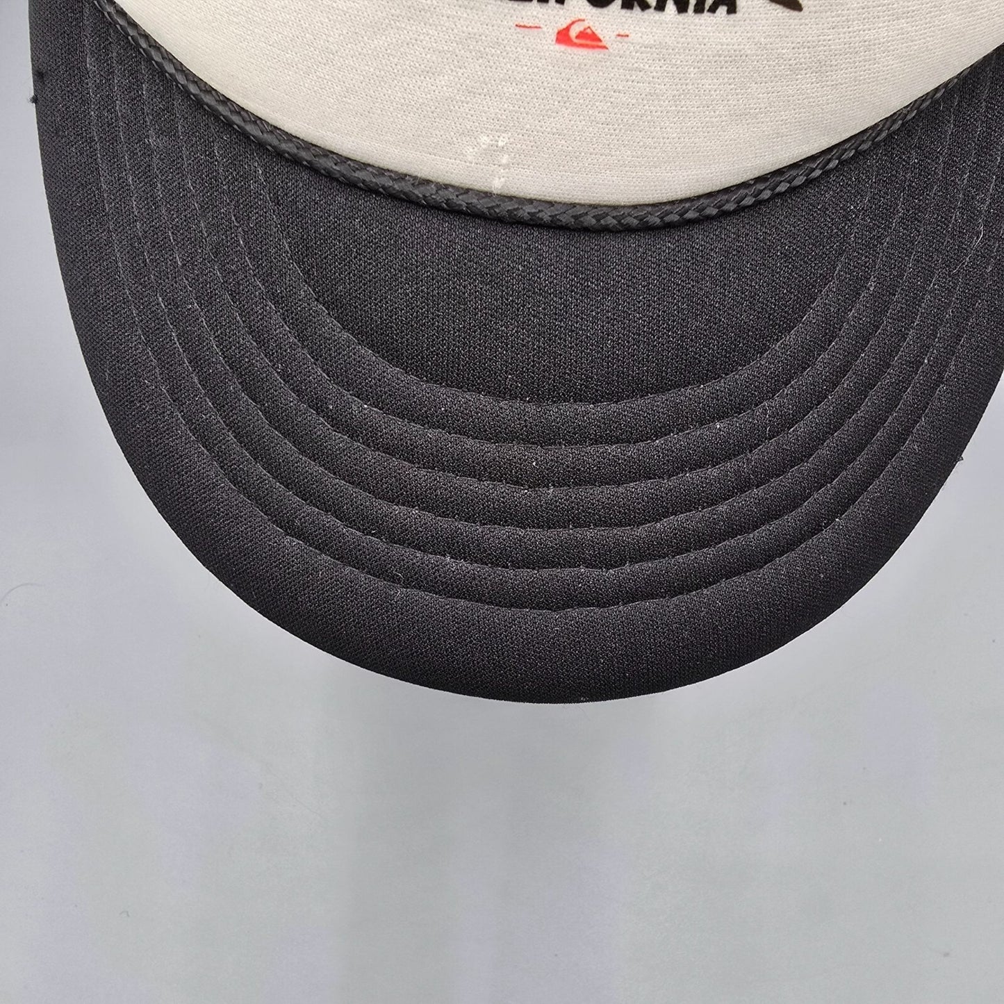 Distressed Legoland California Black & White Snapback Youth Size Trucker Hat