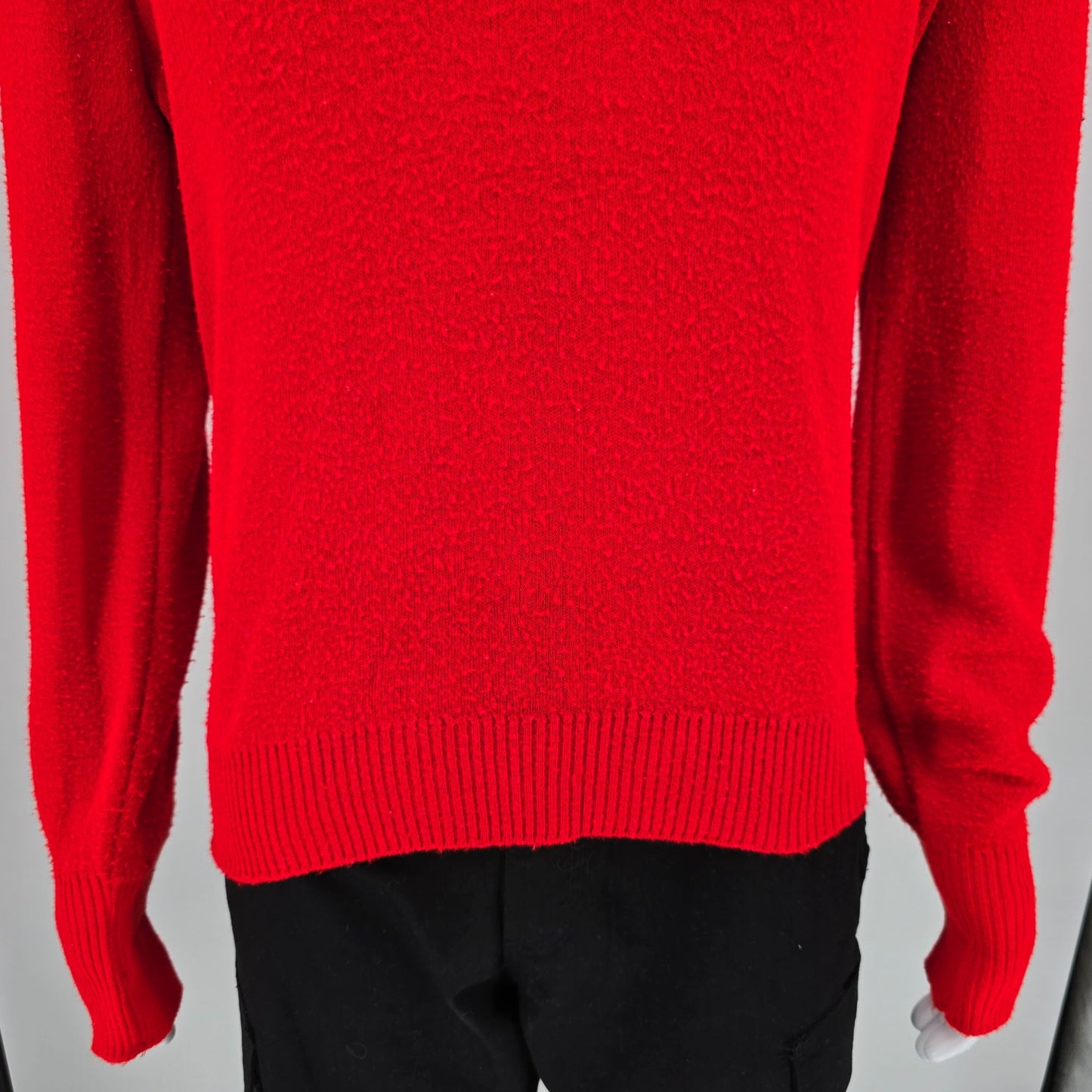 Vintage 1960s Orlon Acrylic Interlock Kint Sweater (L)