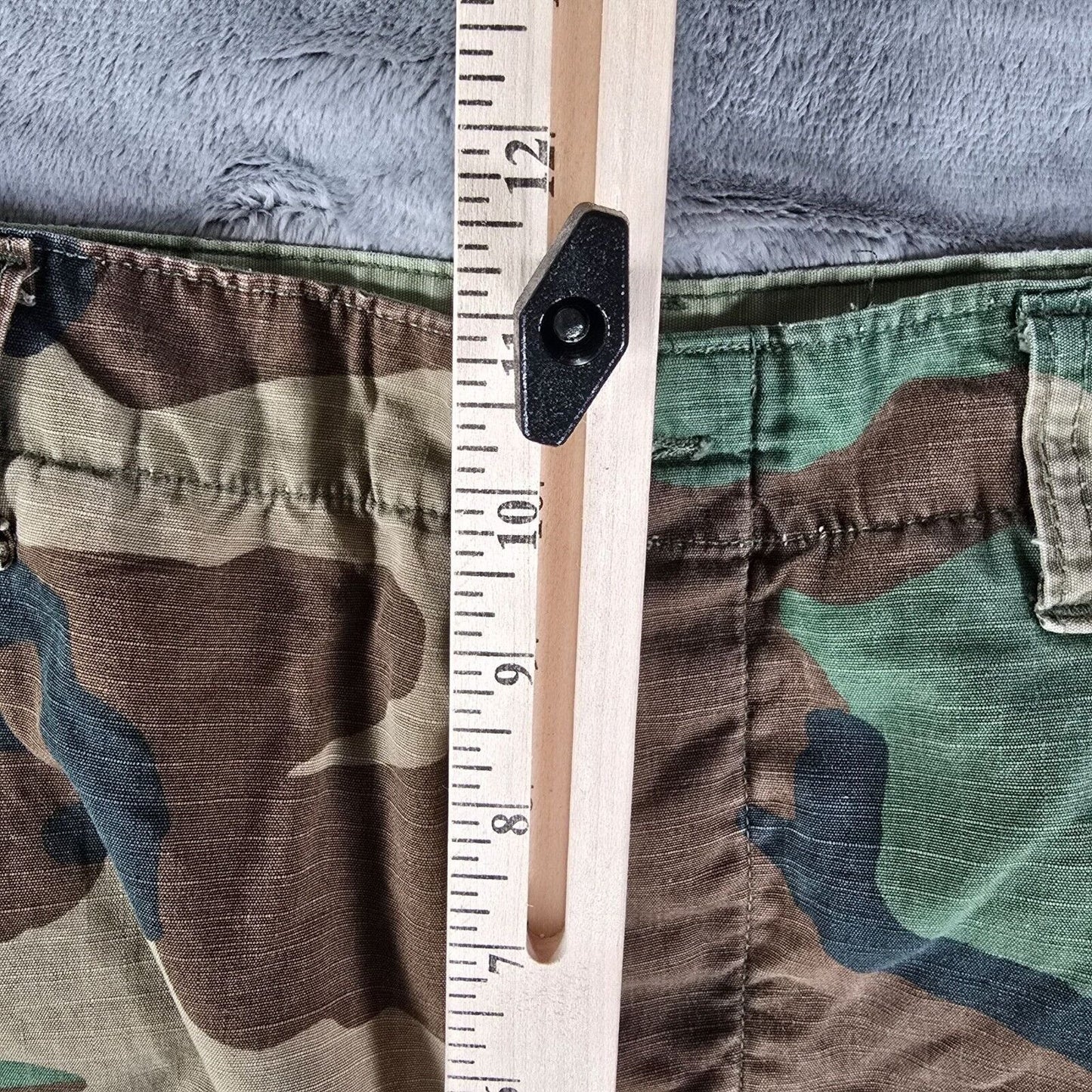 Vintage 1980s U.S. Military Hot Weather Woodland Camouflage Trousers (30x31)