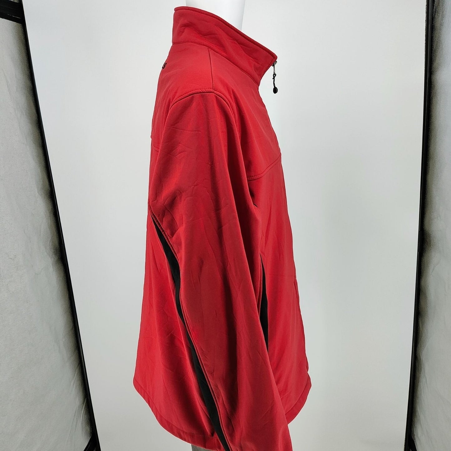 G-III Apparel NFL Arizona Cardinals Red Zip-Up Fleece-Lined Jacket (XL)