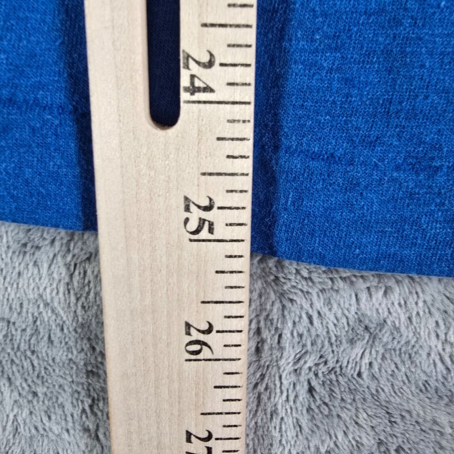 Vintage 1980s Blue Frozen Food Festival Mascot Logo Single Stitch T-Shirt (XS)