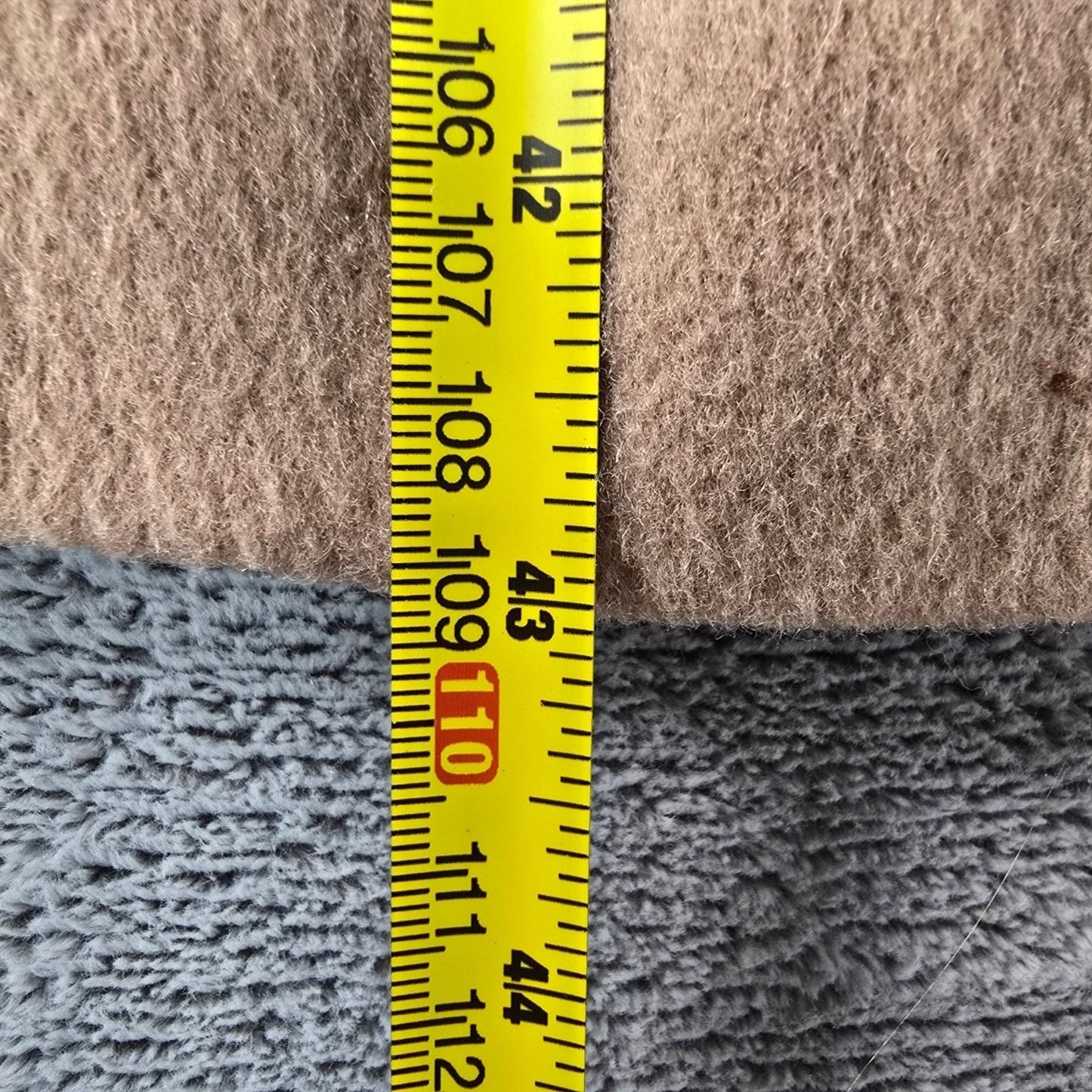 Vintage 1960s Aldenaire Women's Union Made Light Brown Faux Fur Collar Coat (XL)