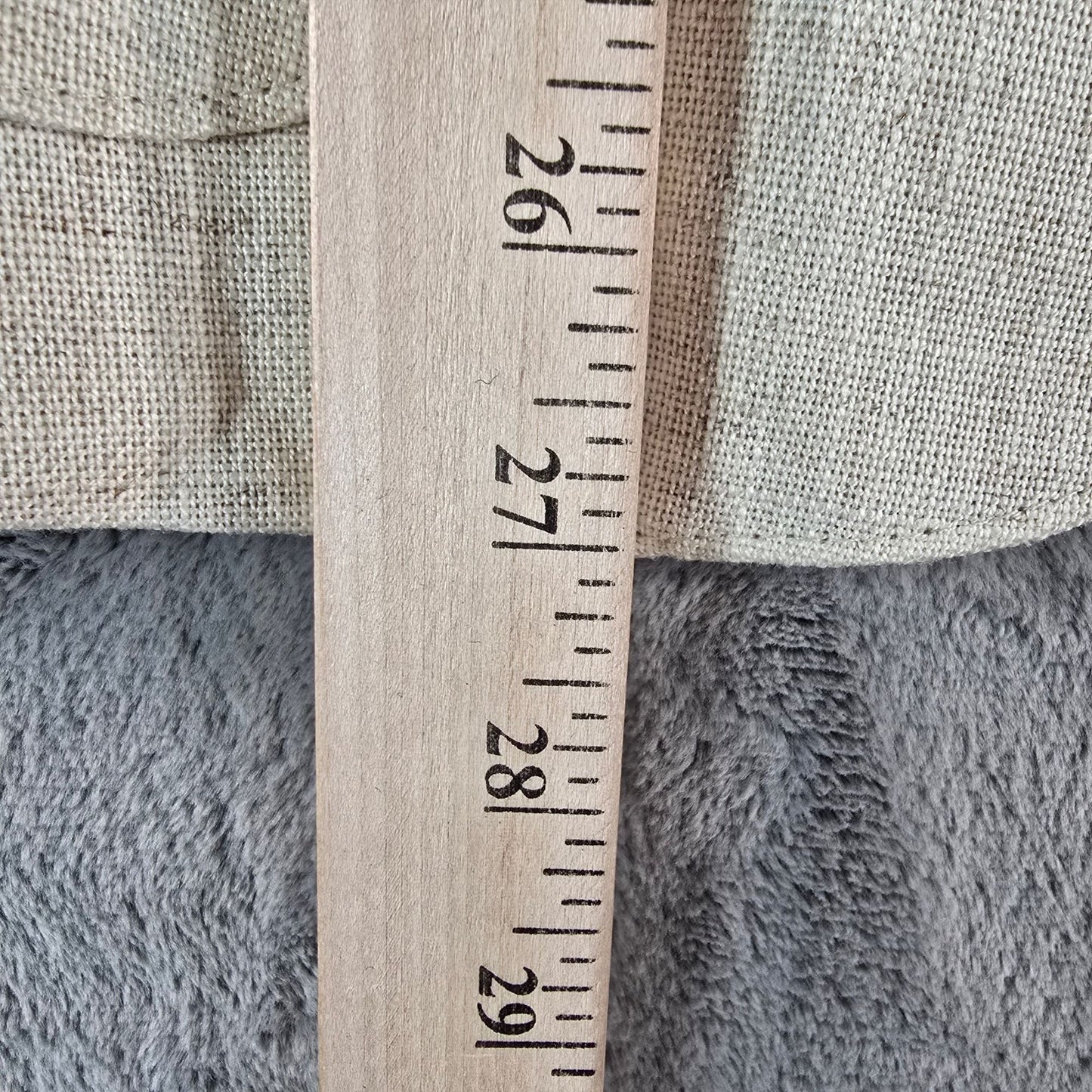 Vintage 1990s Harrington Square Flax-Blend Two Button Blazer Jacket (6 Tall)