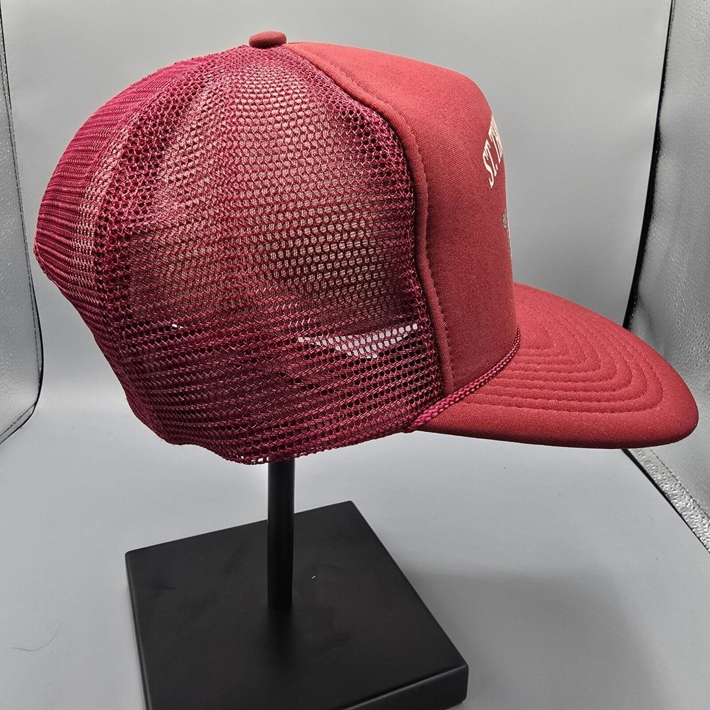 Vintage 80s/90s St. Thomas U.S Virgin Islands Sailboat Logo Snapback Trucker Hat