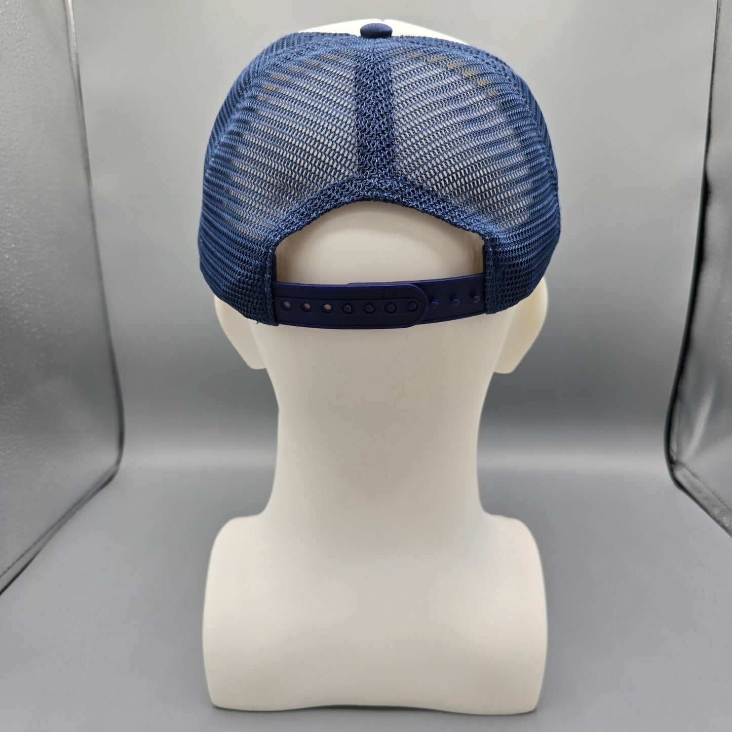 Hobie California Distressed Blue & White Snapback Pacific Headwear Trucker Hat