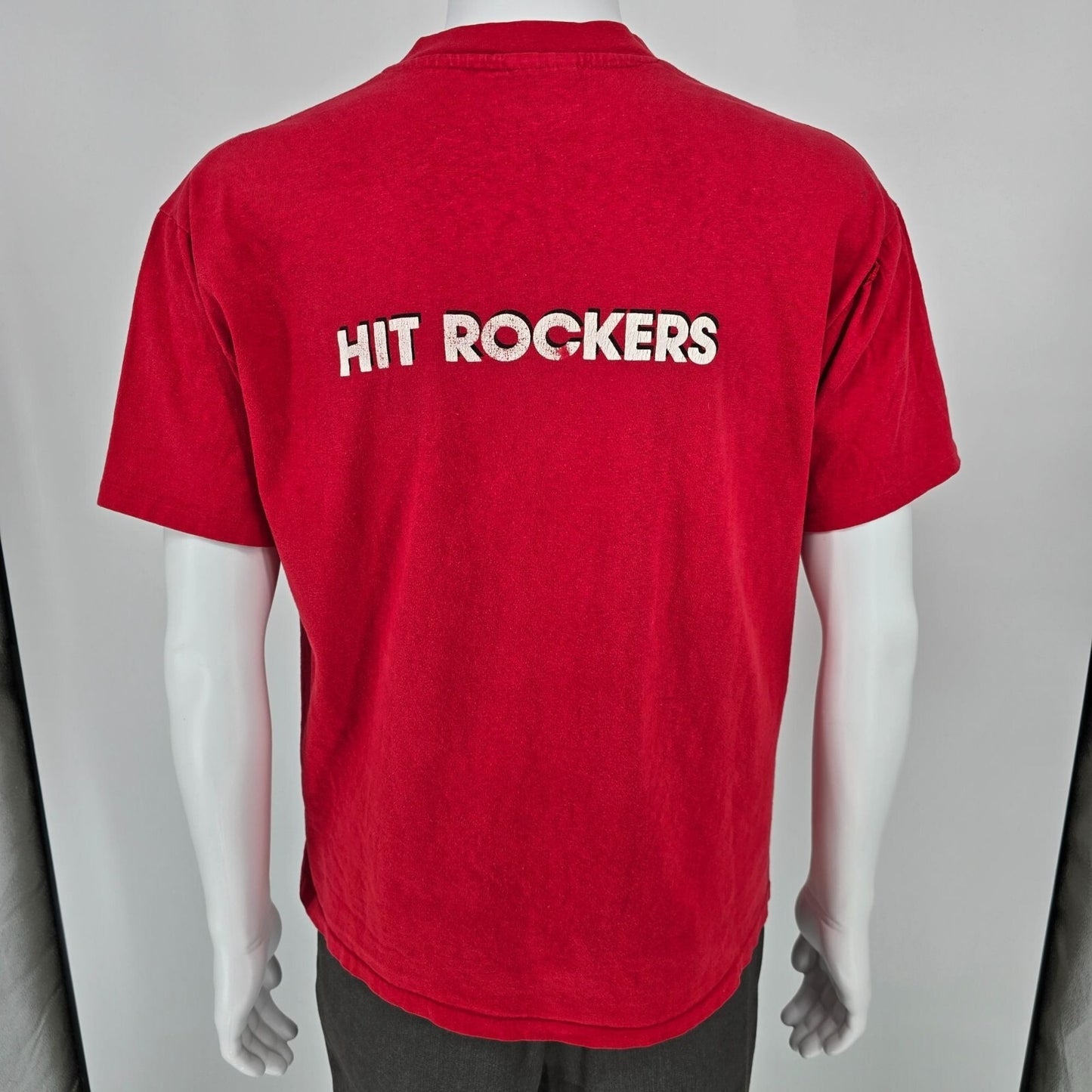 Vintage 1980s/1990s WHEB FM Hit Rock 100 Portsmith, New Hampshire T-Shirt (L)