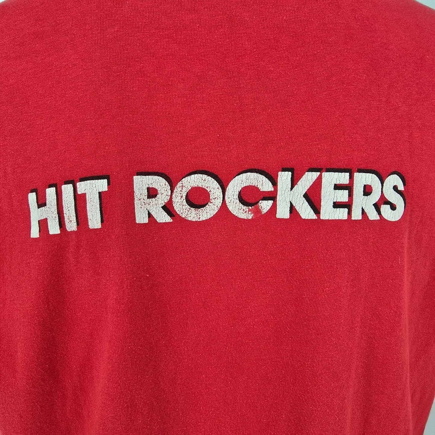 Vintage 1980s/1990s WHEB FM Hit Rock 100 Portsmith, New Hampshire T-Shirt (L)