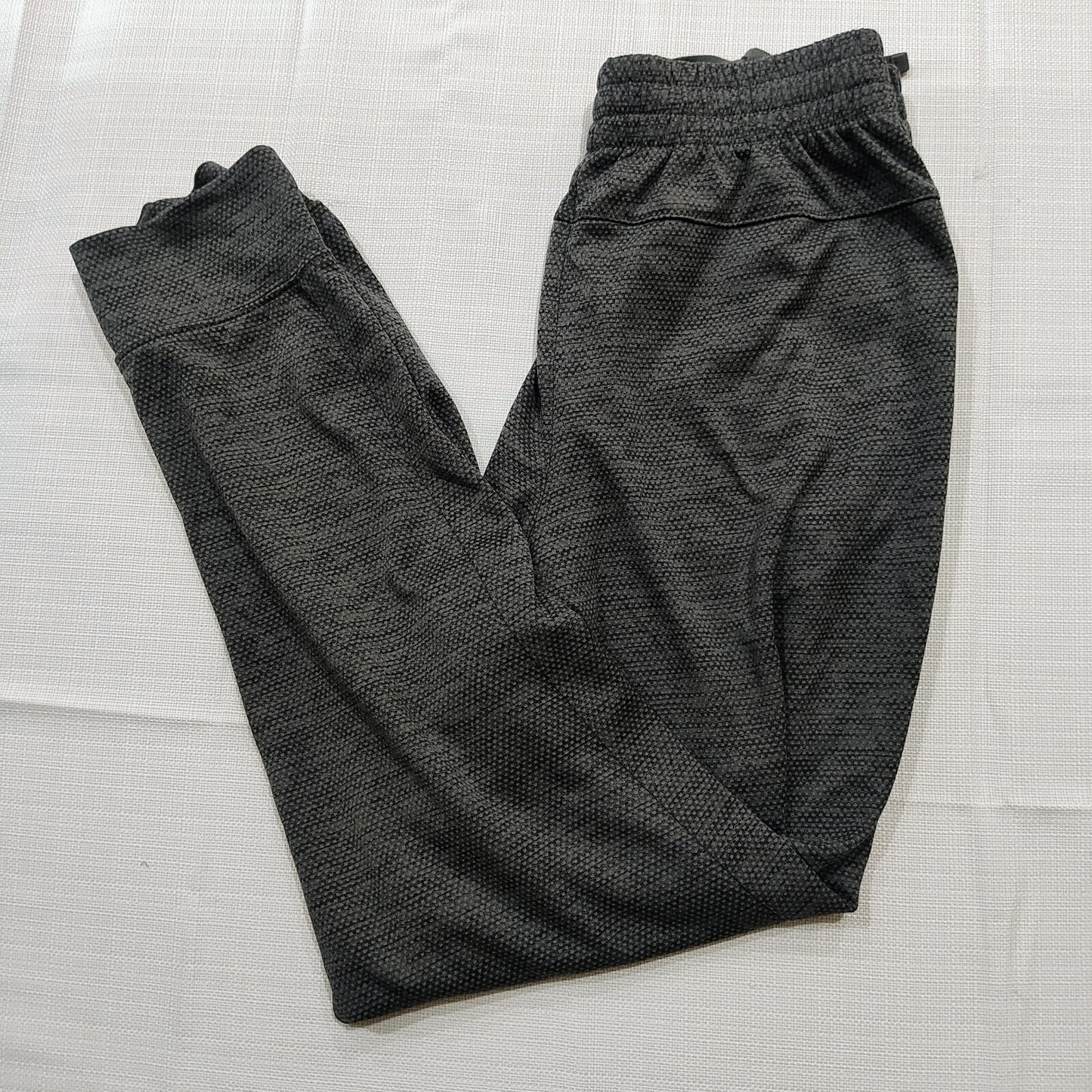 DSG Gray Dot Pattern Drawstring Athletic Pants (Small)