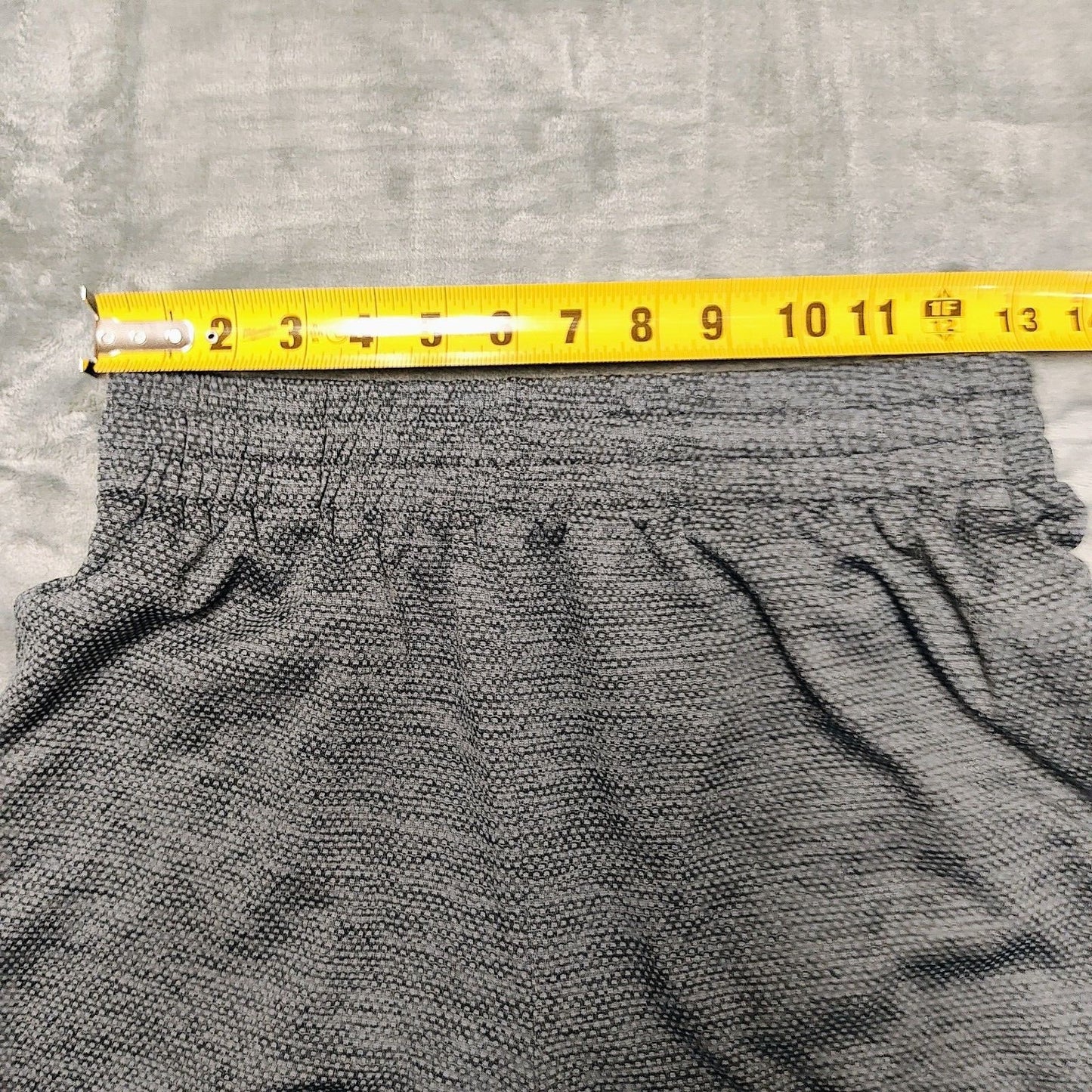 DSG Gray Dot Pattern Drawstring Athletic Pants (Small)