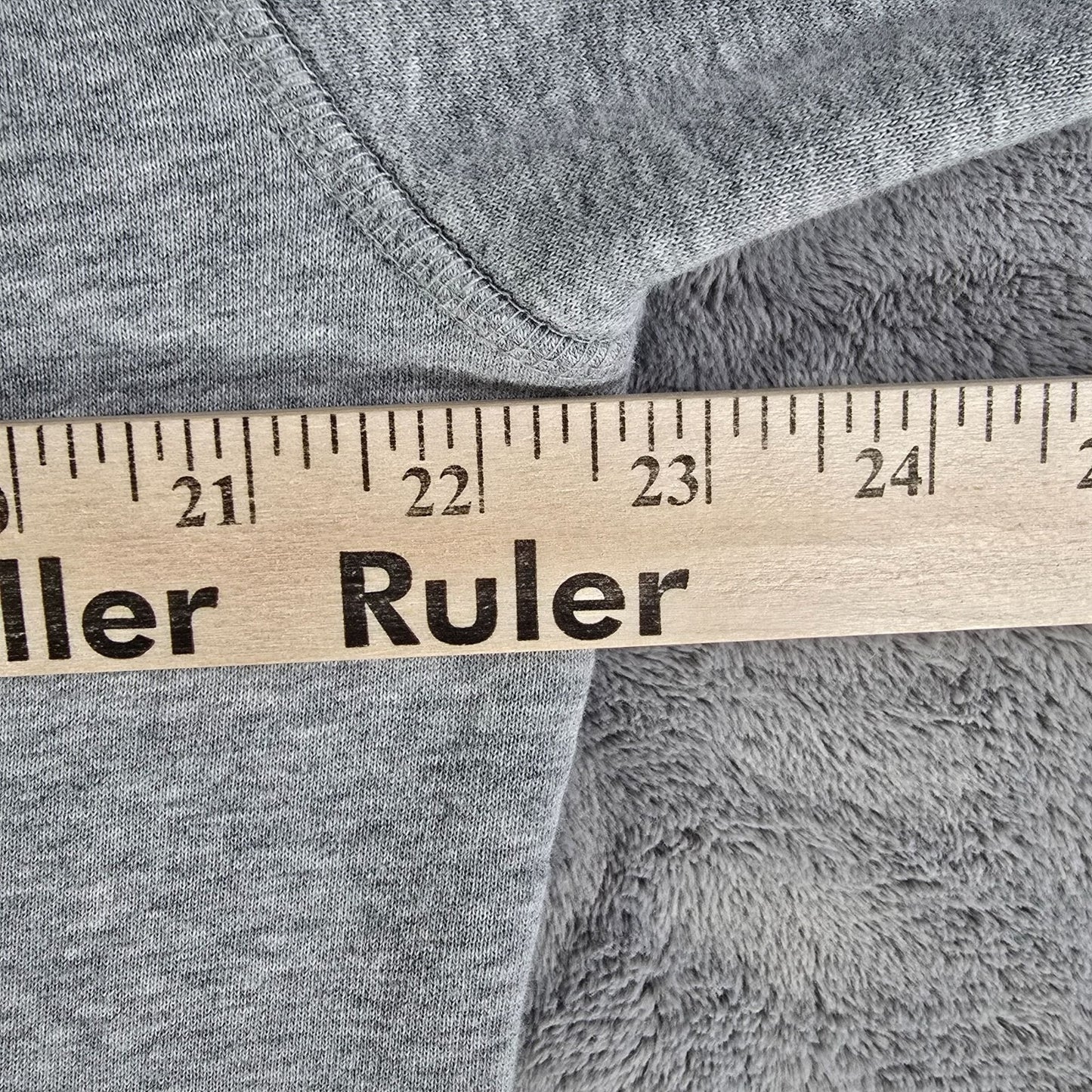 2010s DC Shoes Sherpa-Lined Gray Heather Full-Zip Skate Sweatshirt Hoodie (M)