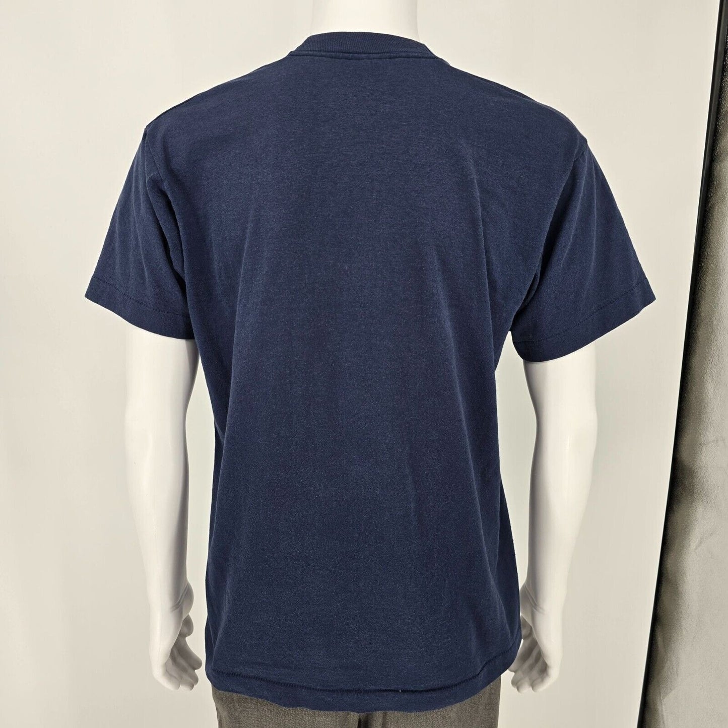Vintage Late 1980s Screen Stars Mississippi Cotton Field Puff Print T-Shirt (L)