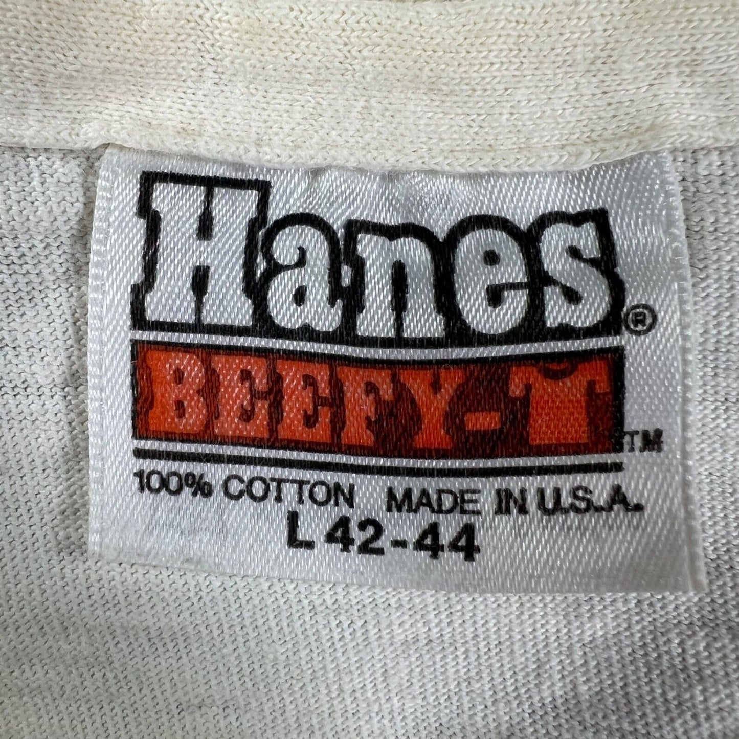 Vintage 1980s Buzzard's Bluff Wolverton Mountain Arkansas Pocket T-Shirt (M)