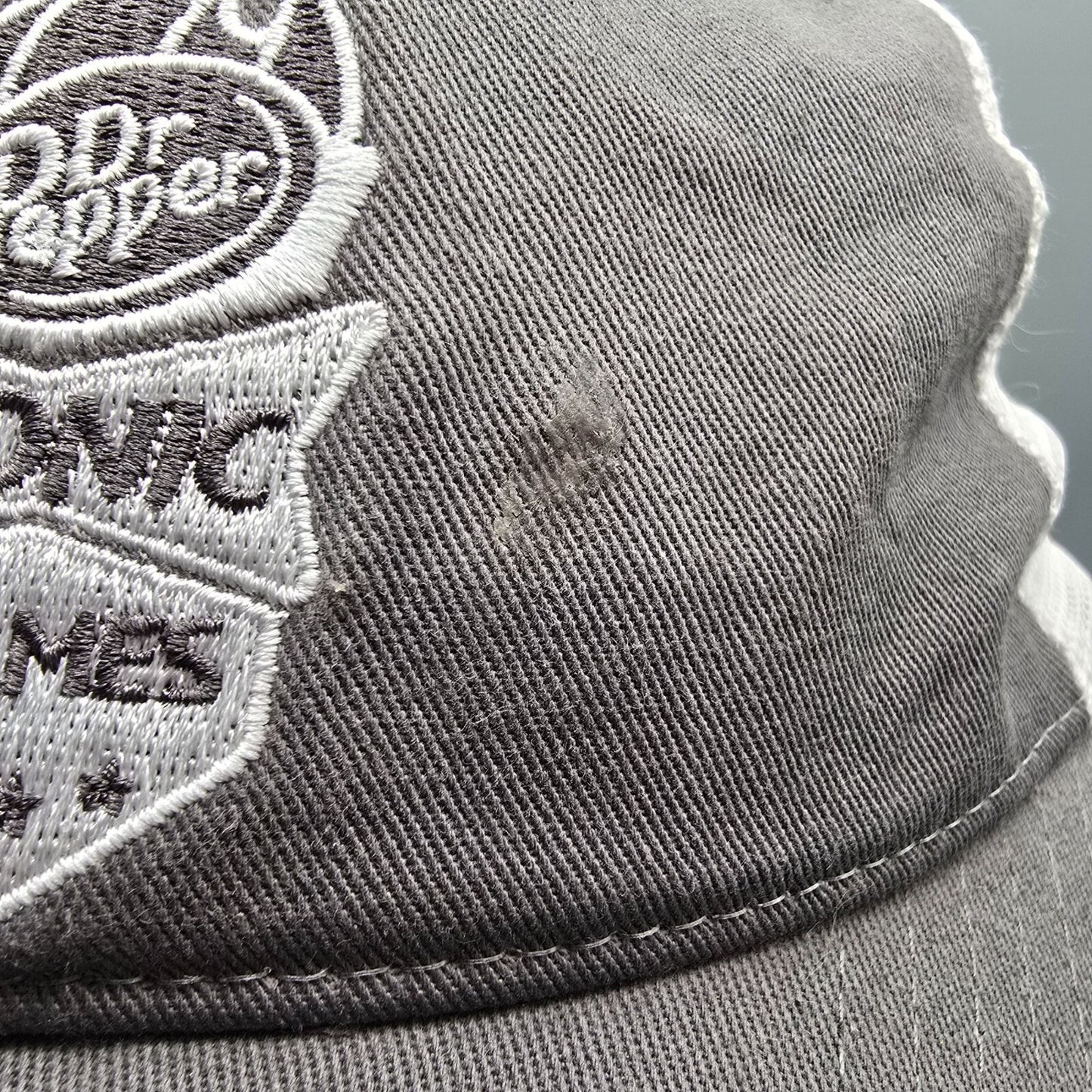 Dr Pepper Sonic Games 2023 Semifinalist Gray and White Mesh Back Dad Hat *Flaw