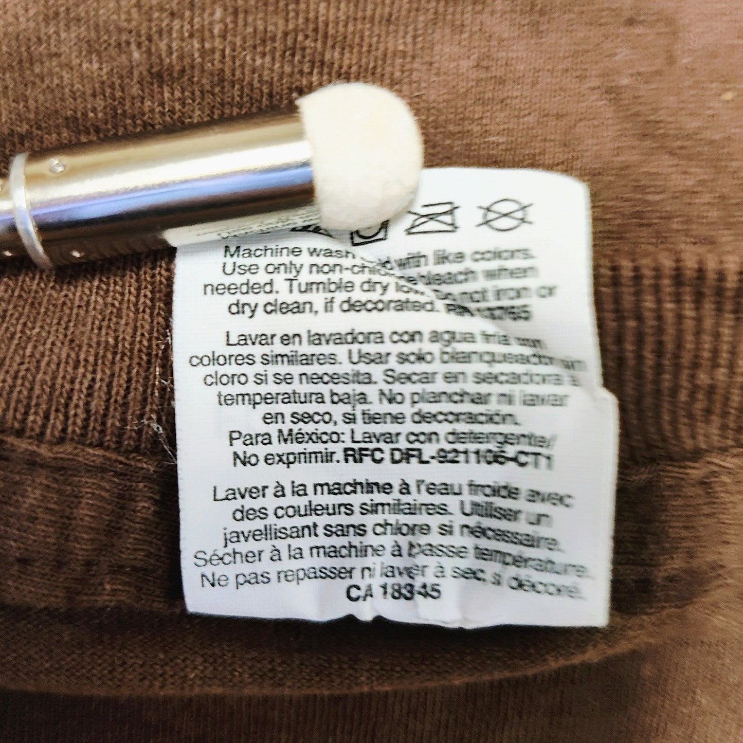 2010s Wyoming Lottery "Wanna Draw?" Wyolotto Cowboy Draw Brown T-Shirt (L)