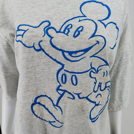 Vintage 1980's Women's Disney Character Fashions Mickey Mouse Graphic T-Shirt XL
