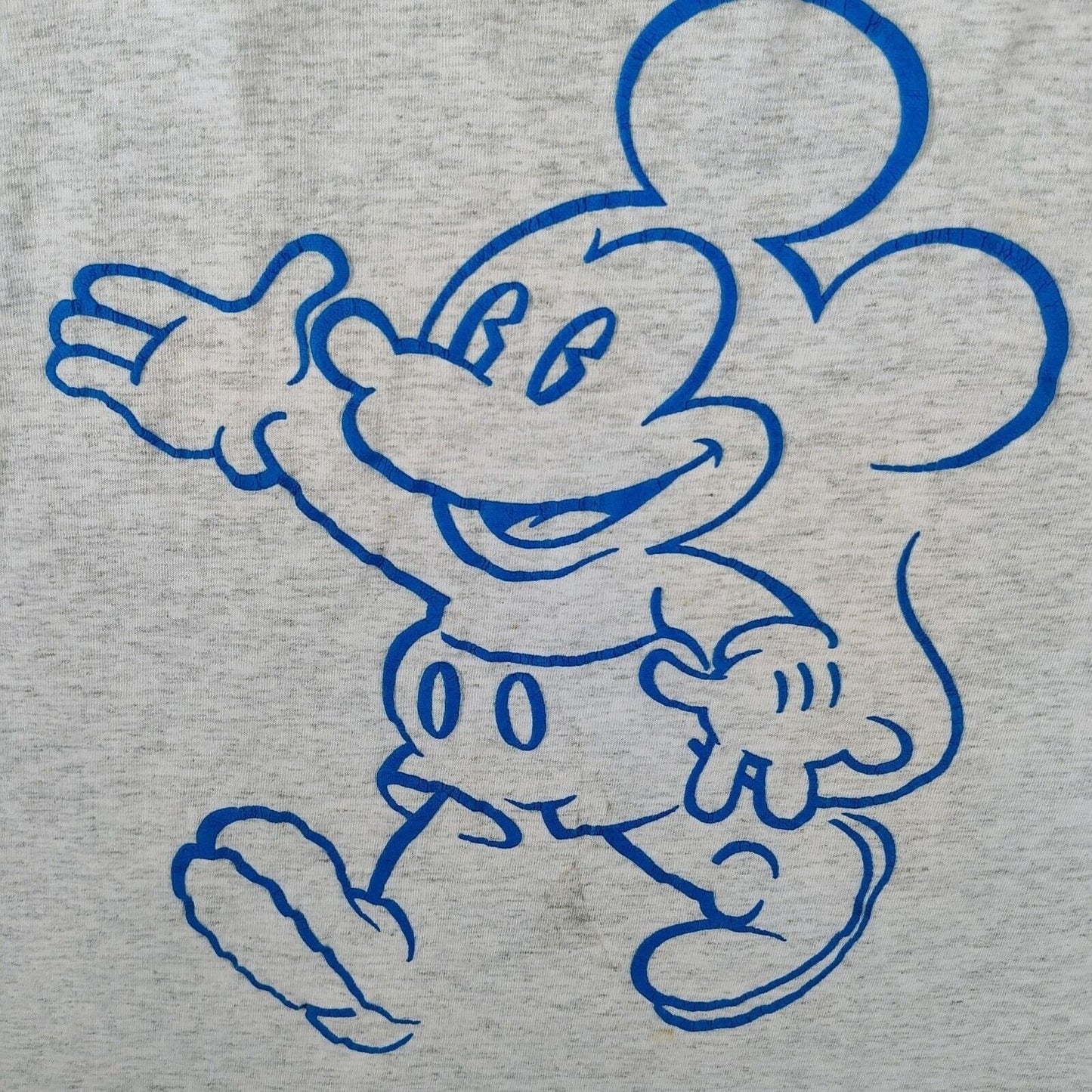 Vintage 1980's Women's Disney Character Fashions Mickey Mouse Graphic T-Shirt XL