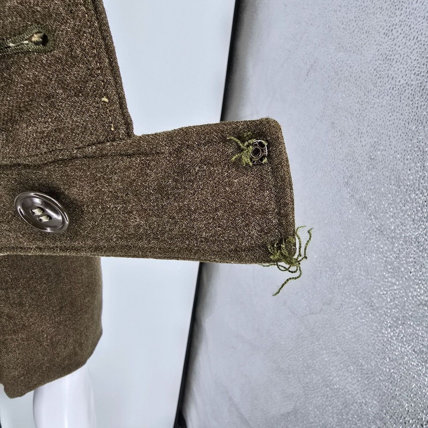 Vintage U.S. Army 1950s Handmacher Vogel Wool Serge "Ike" Jacket (36L)