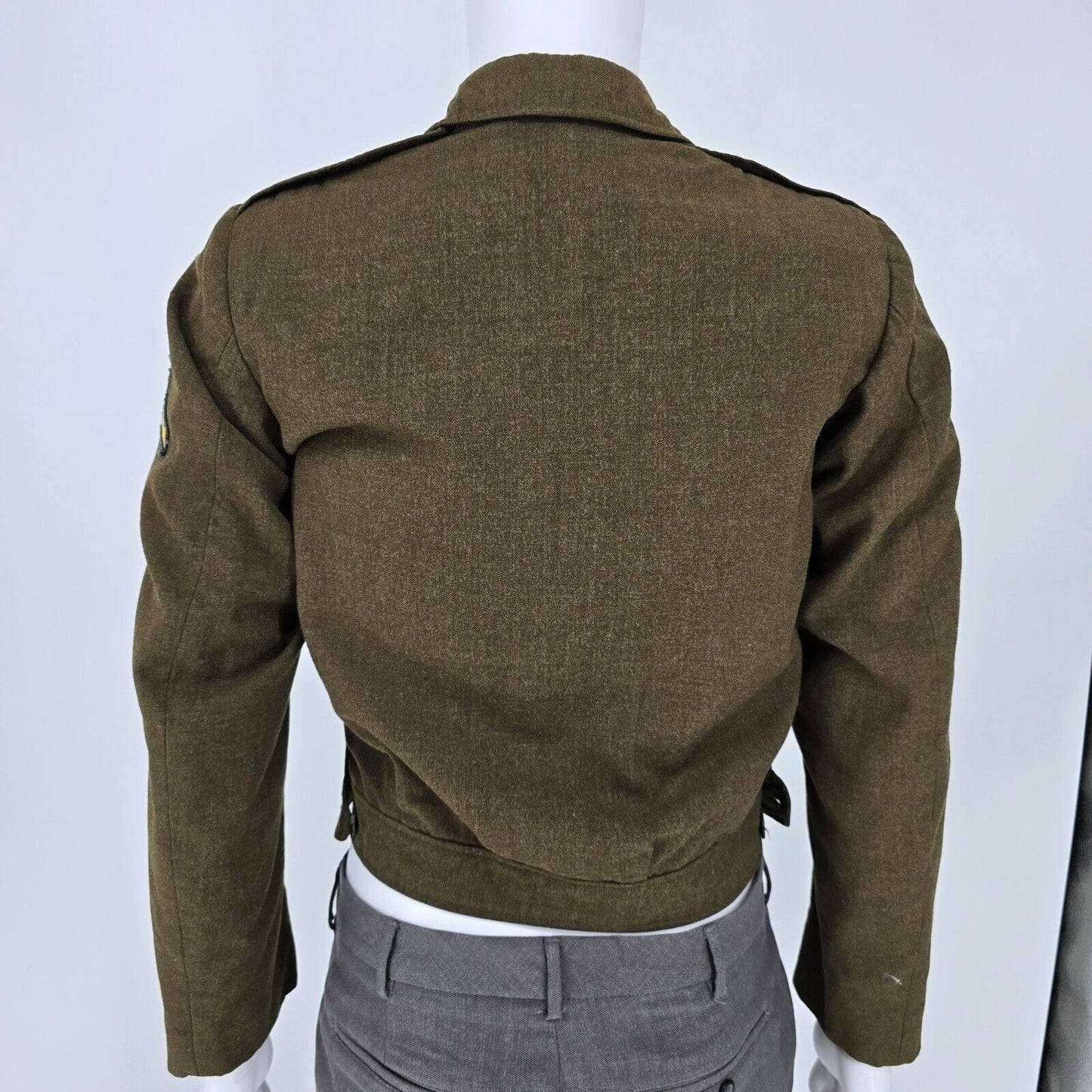 Vintage U.S. Army 1950s Handmacher Vogel Wool Serge "Ike" Jacket (36L)