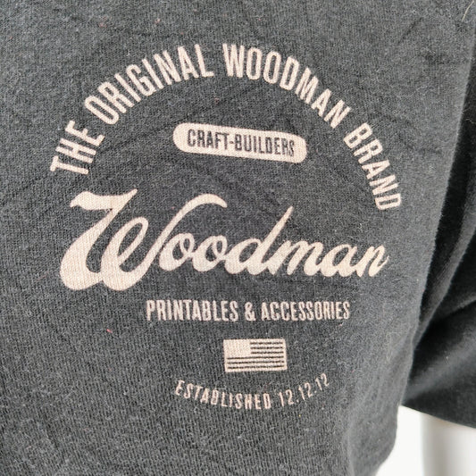 Woodman Products "The Original Woodman Brand Craft-Builders" T-shirt (L)