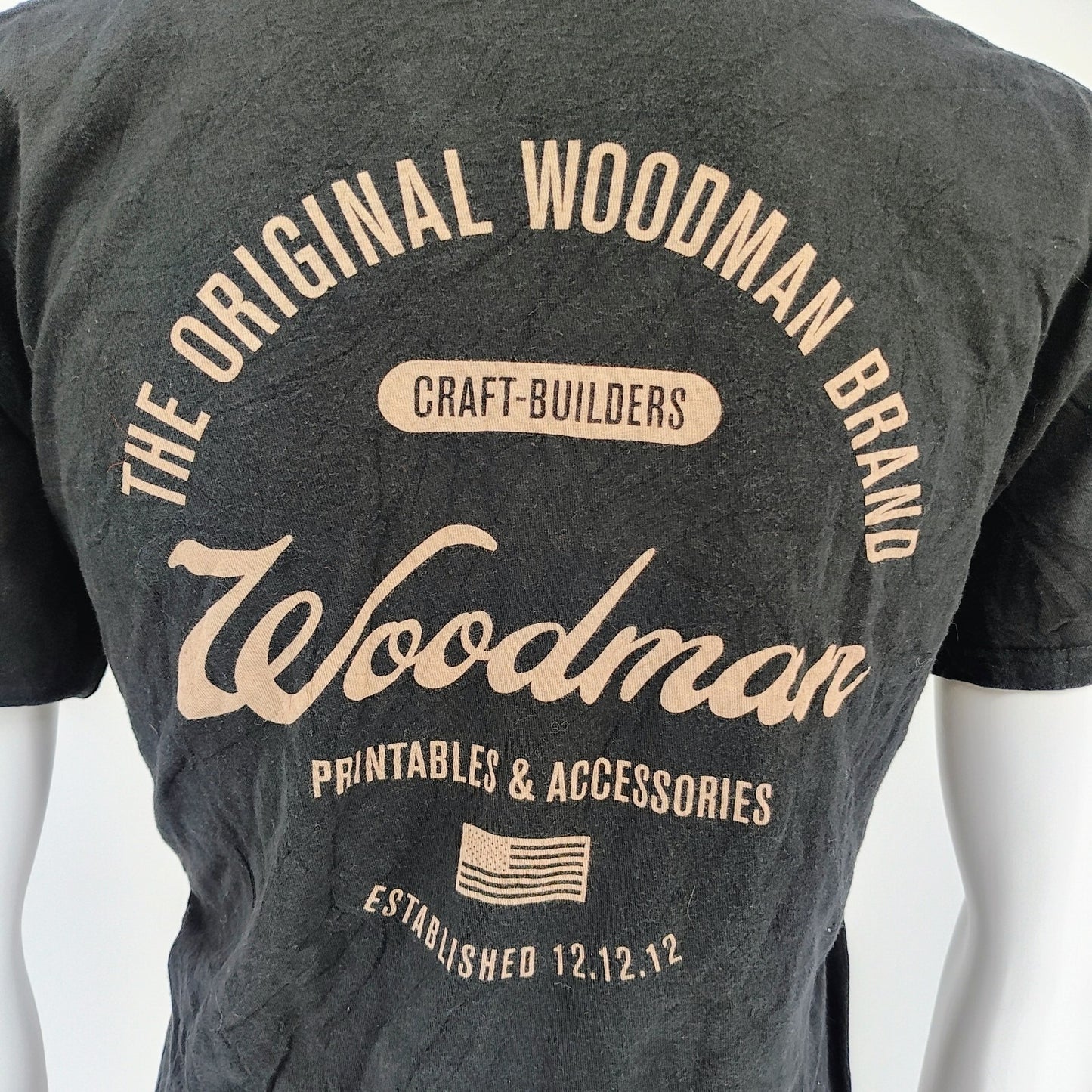 Woodman Products "The Original Woodman Brand Craft-Builders" T-shirt (L)