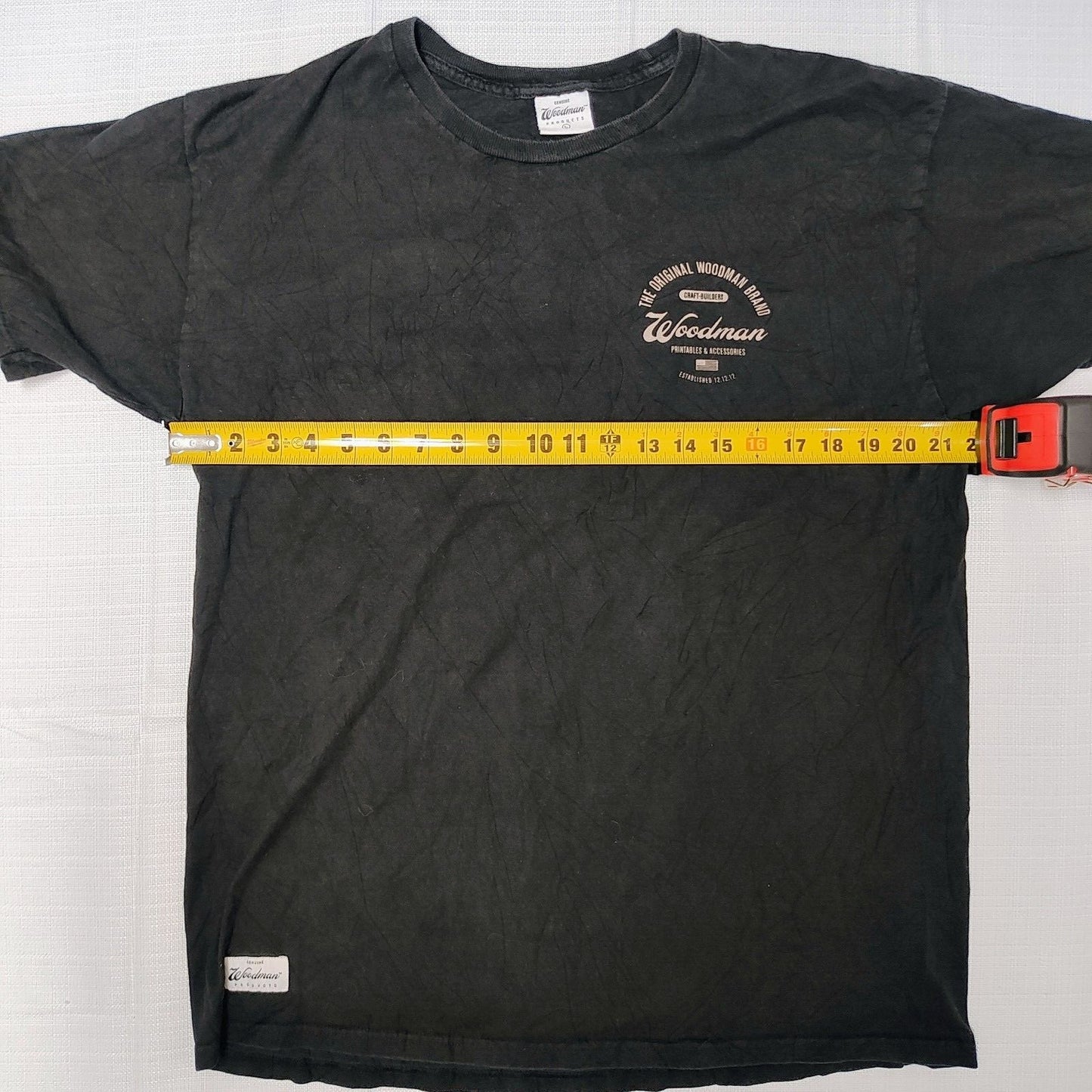 Woodman Products "The Original Woodman Brand Craft-Builders" T-shirt (L)